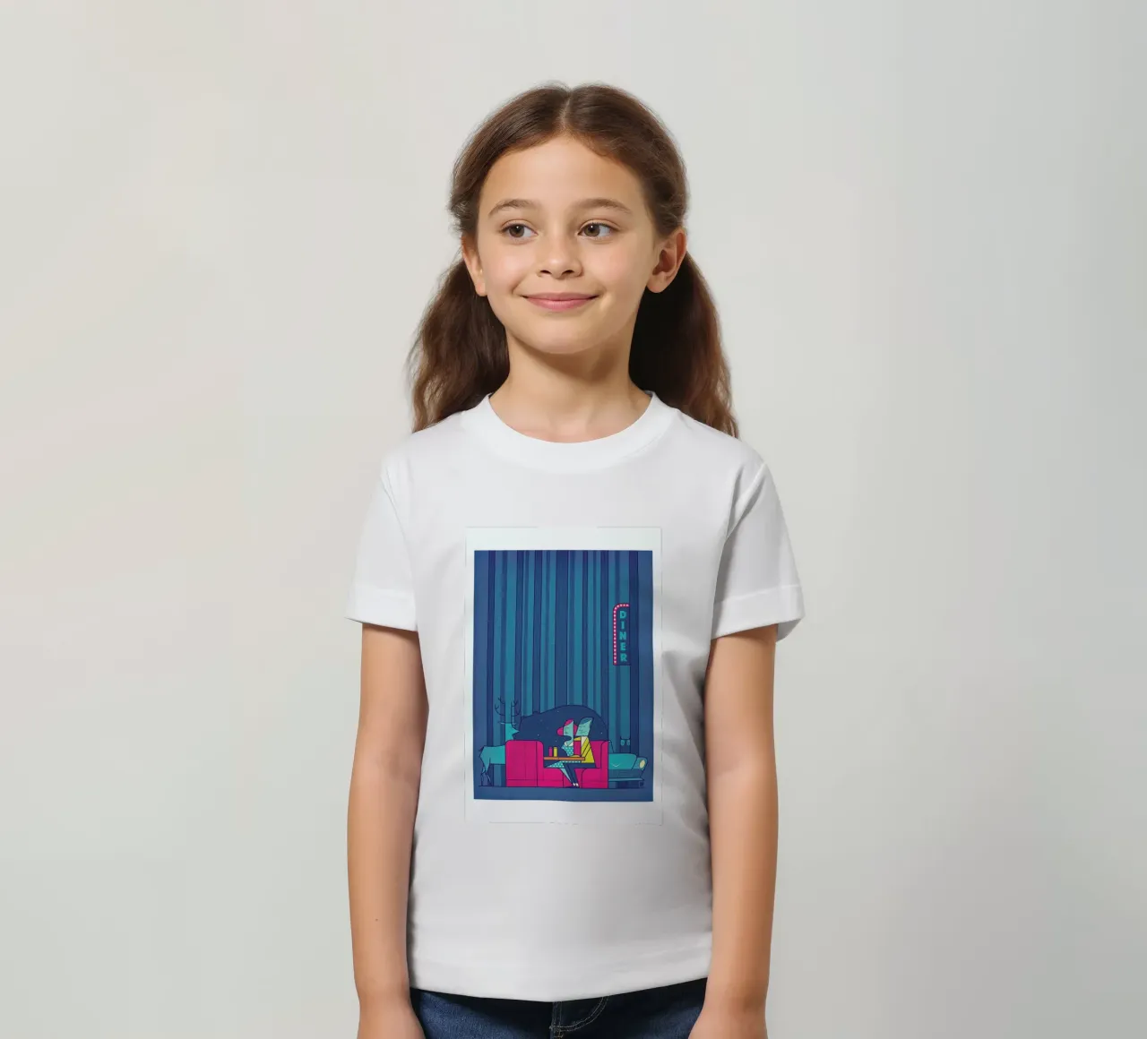 DINER t-shirt bambini da Ale Giorgini