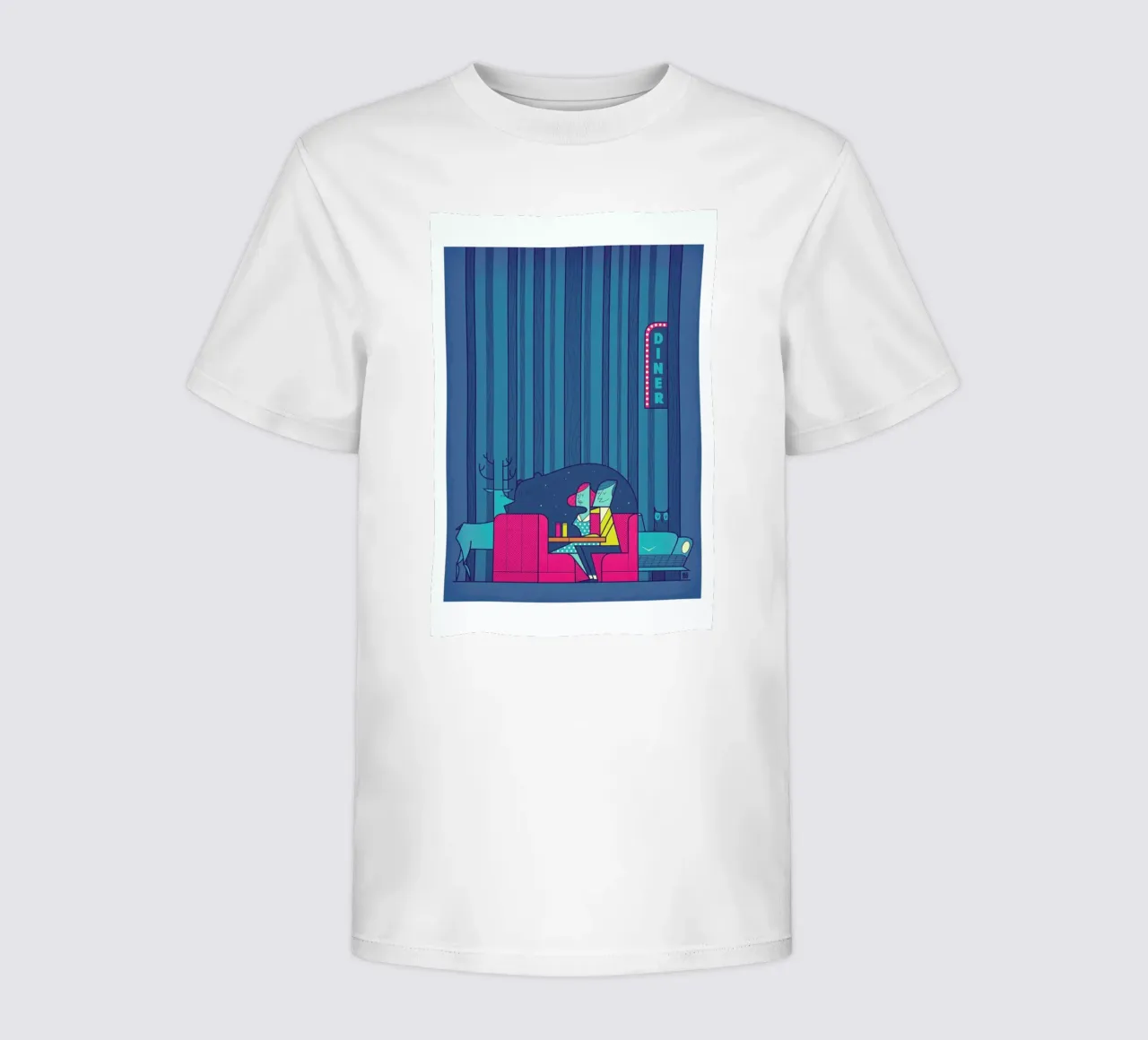 DINER t-shirt bambini da Ale Giorgini