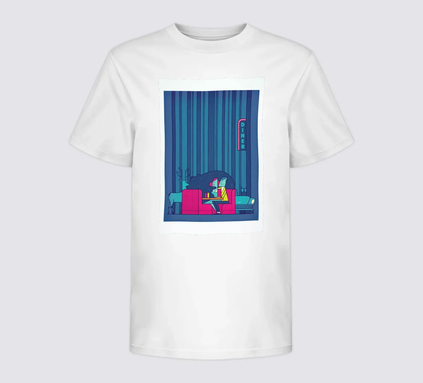 DINER kinder t-shirt van Ale Giorgini
