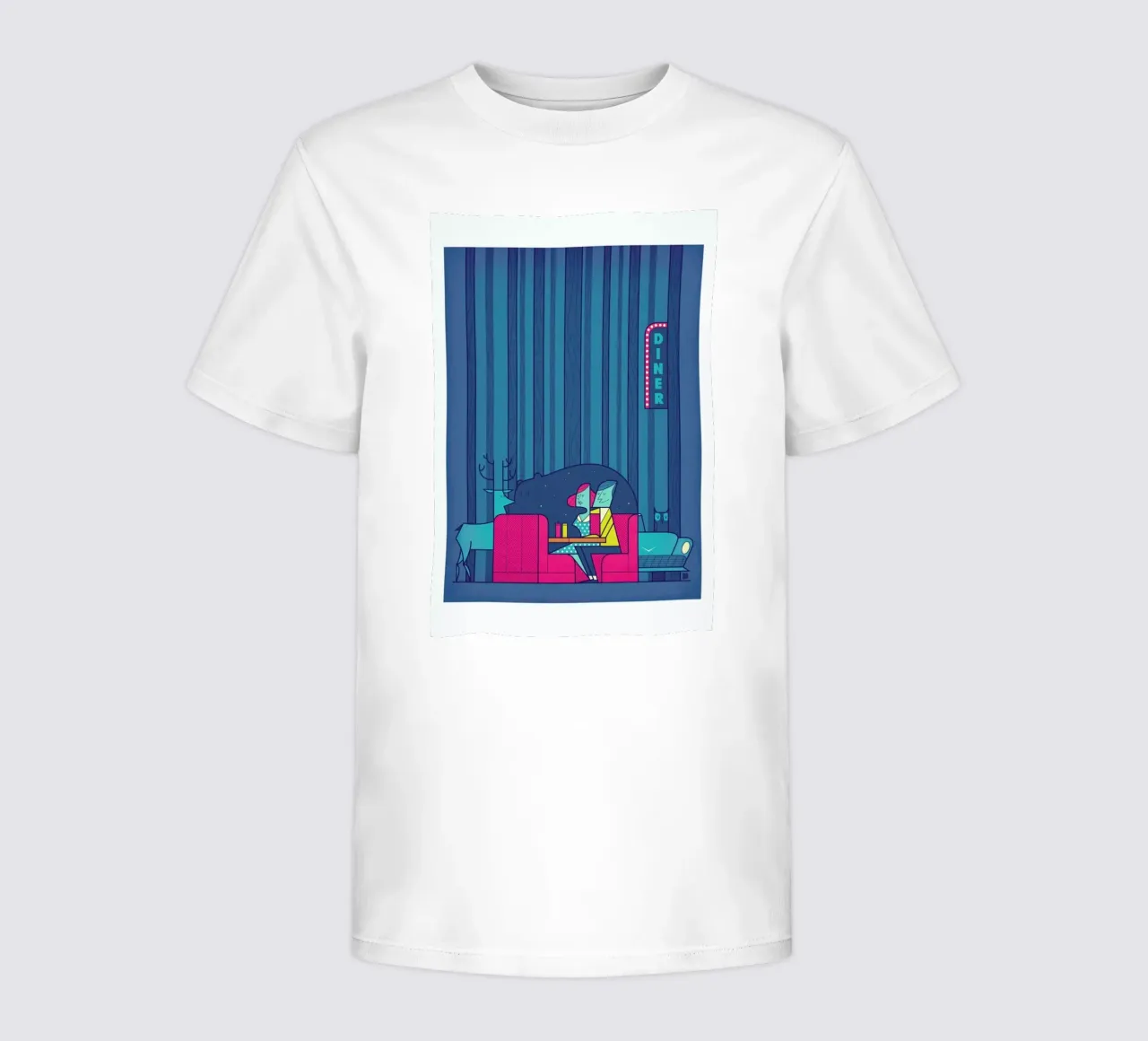 DINER t-shirt bambini da Ale Giorgini