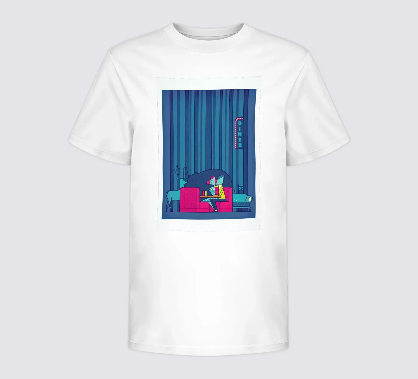 DINER kinder t-shirt van Ale Giorgini