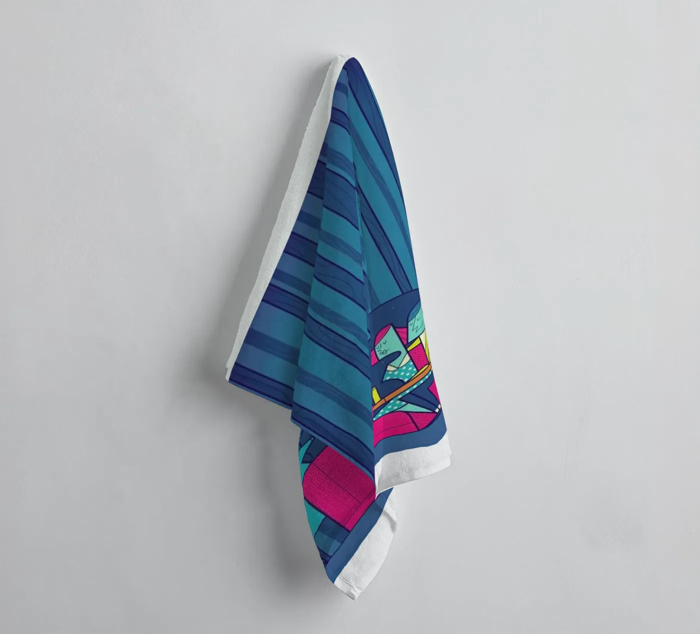 DINER badhanddoek van Ale Giorgini