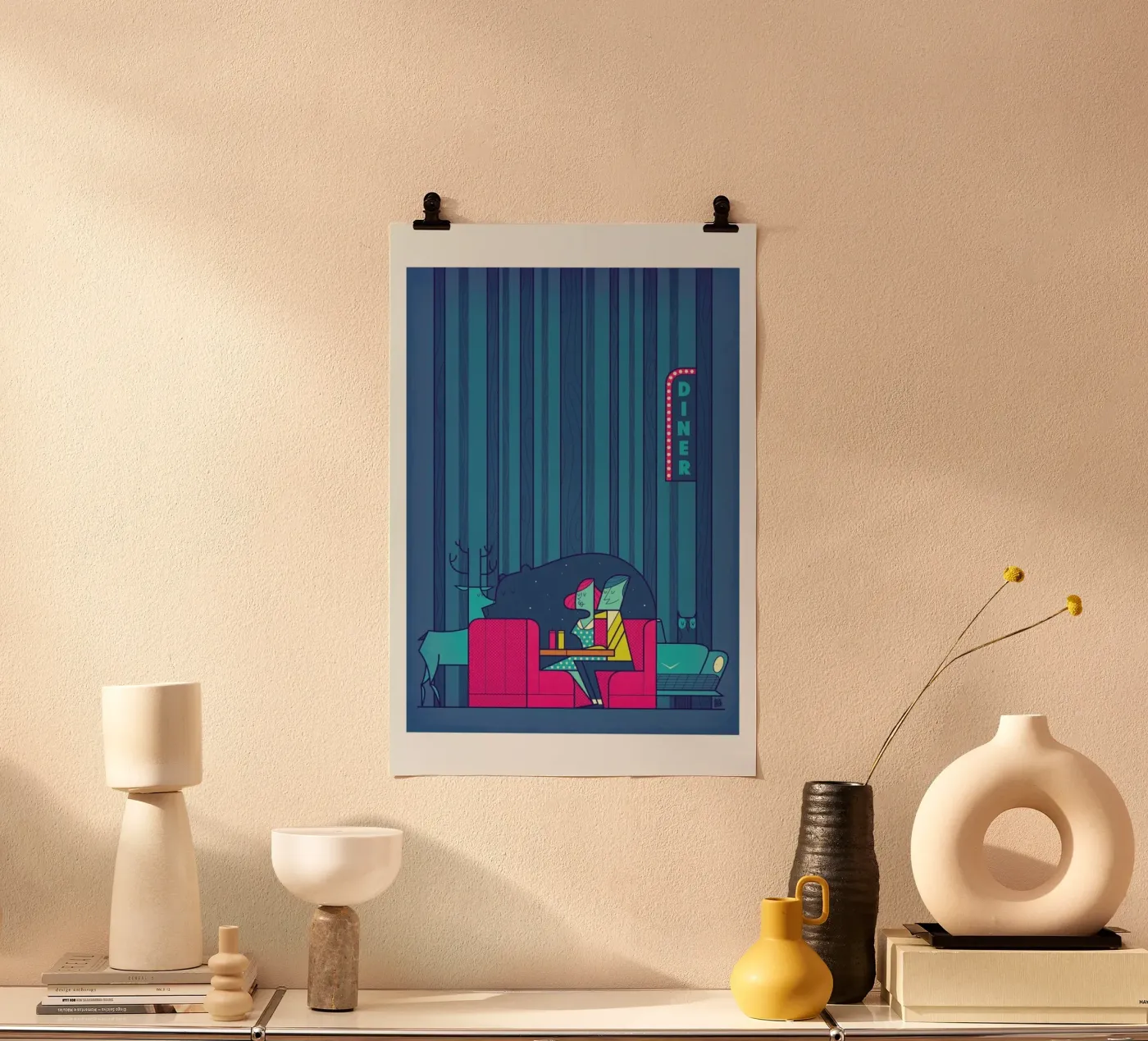 DINER poster da Ale Giorgini
