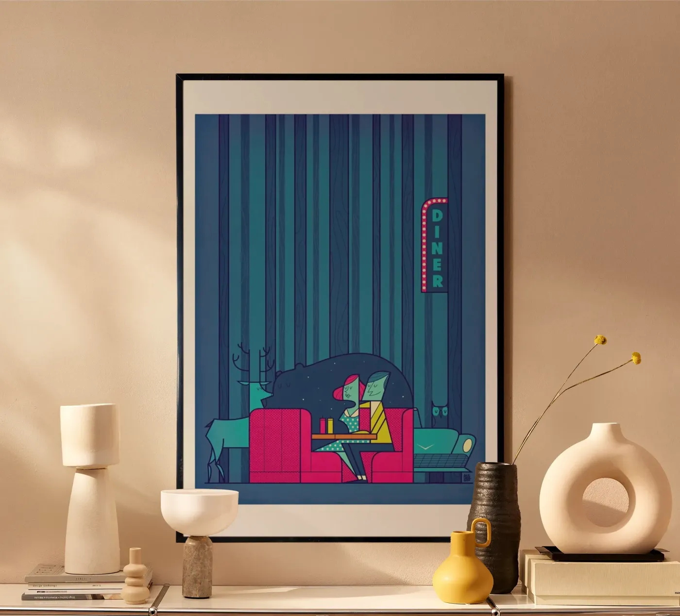 DINER poster da Ale Giorgini