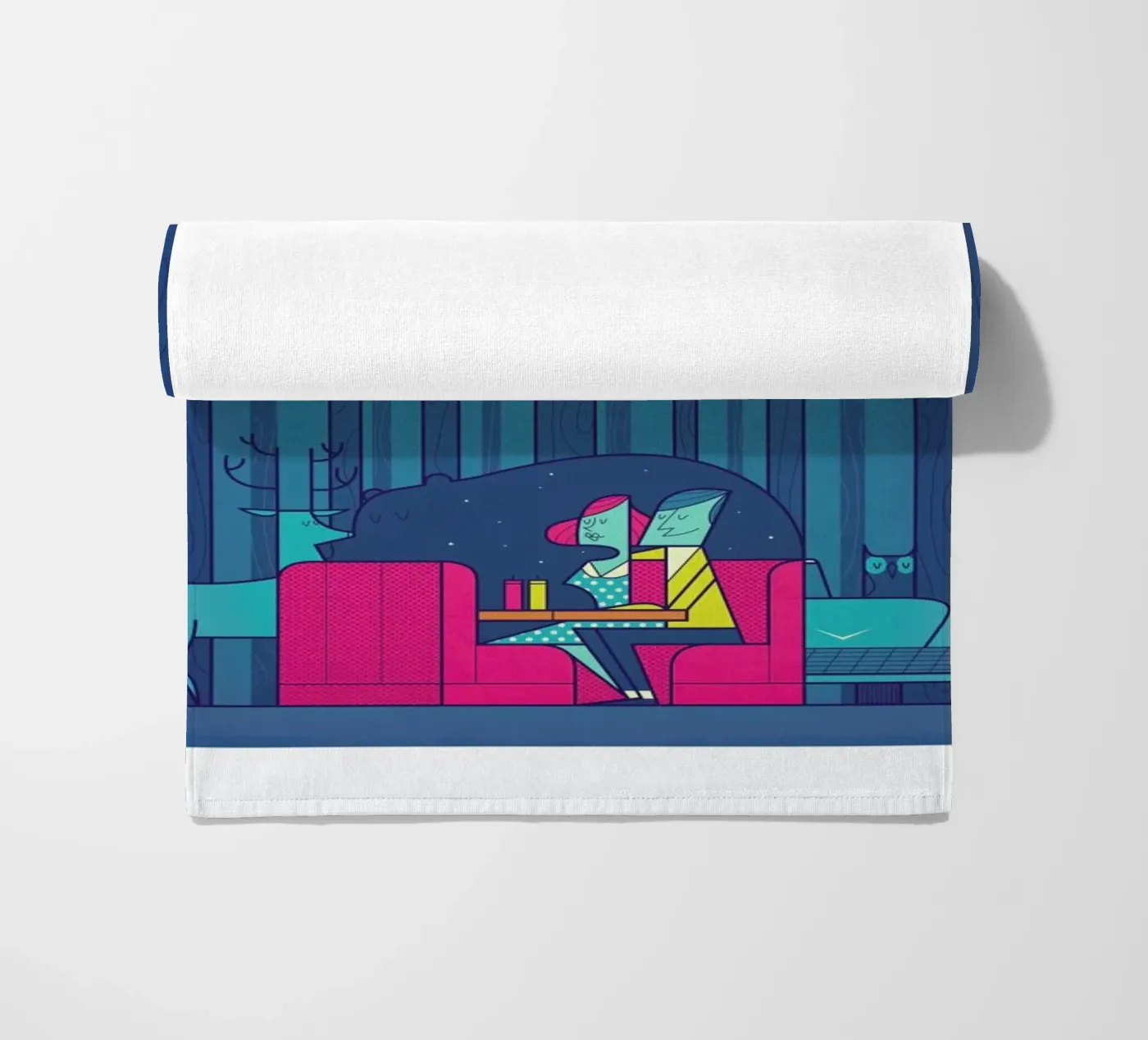 DINER serviette de plage de Ale Giorgini