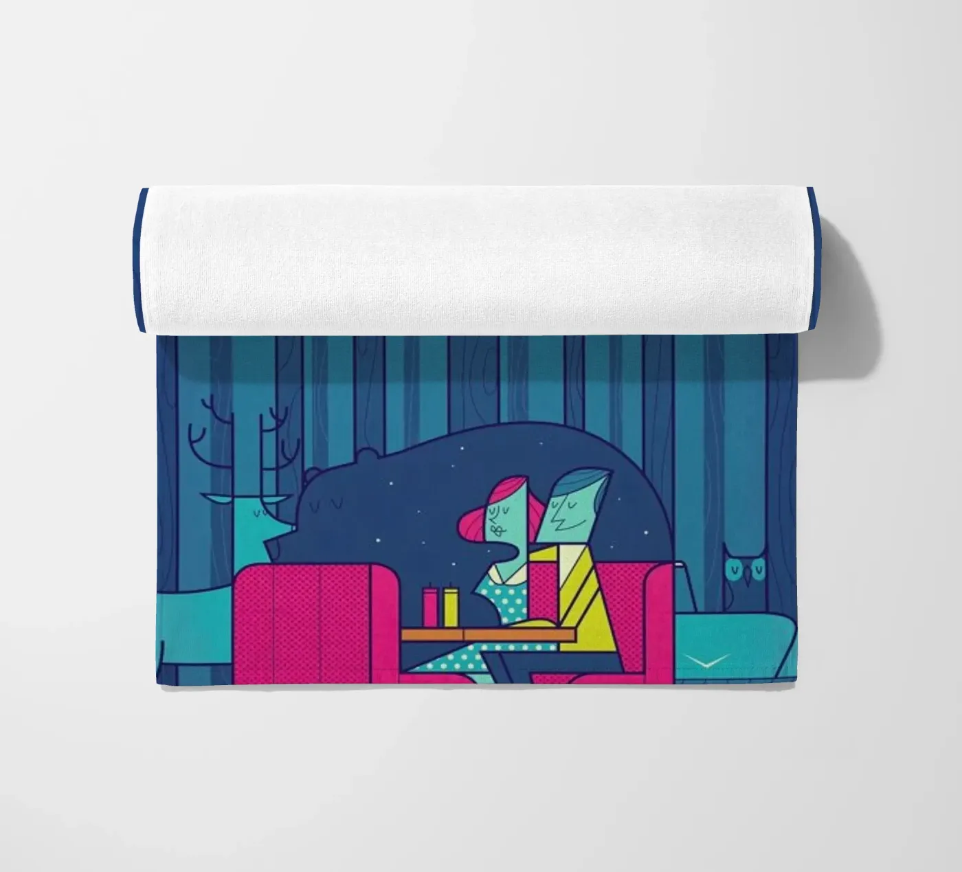 DINER serviette de plage de Ale Giorgini