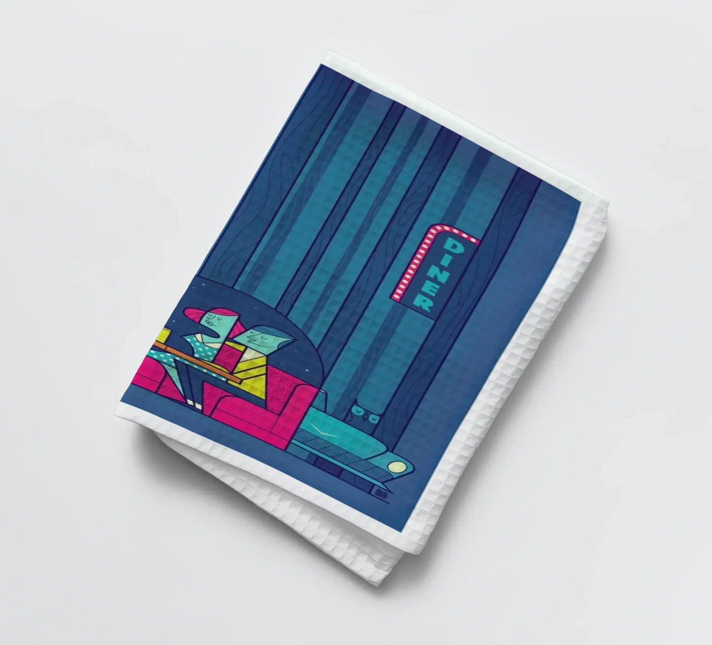 DINER torchon de Ale Giorgini