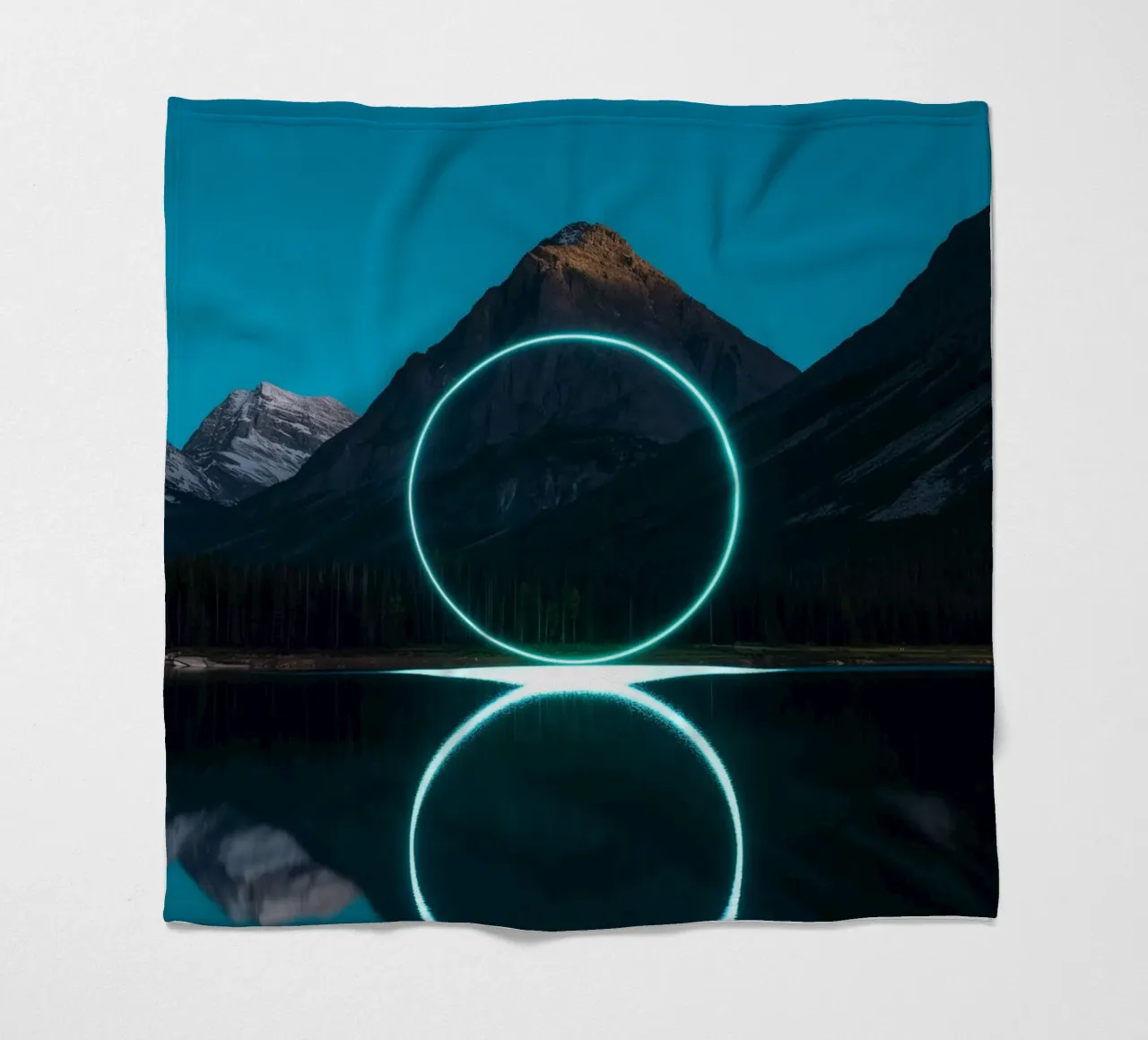 Lake reflection circles coperta in pile da LeDieg