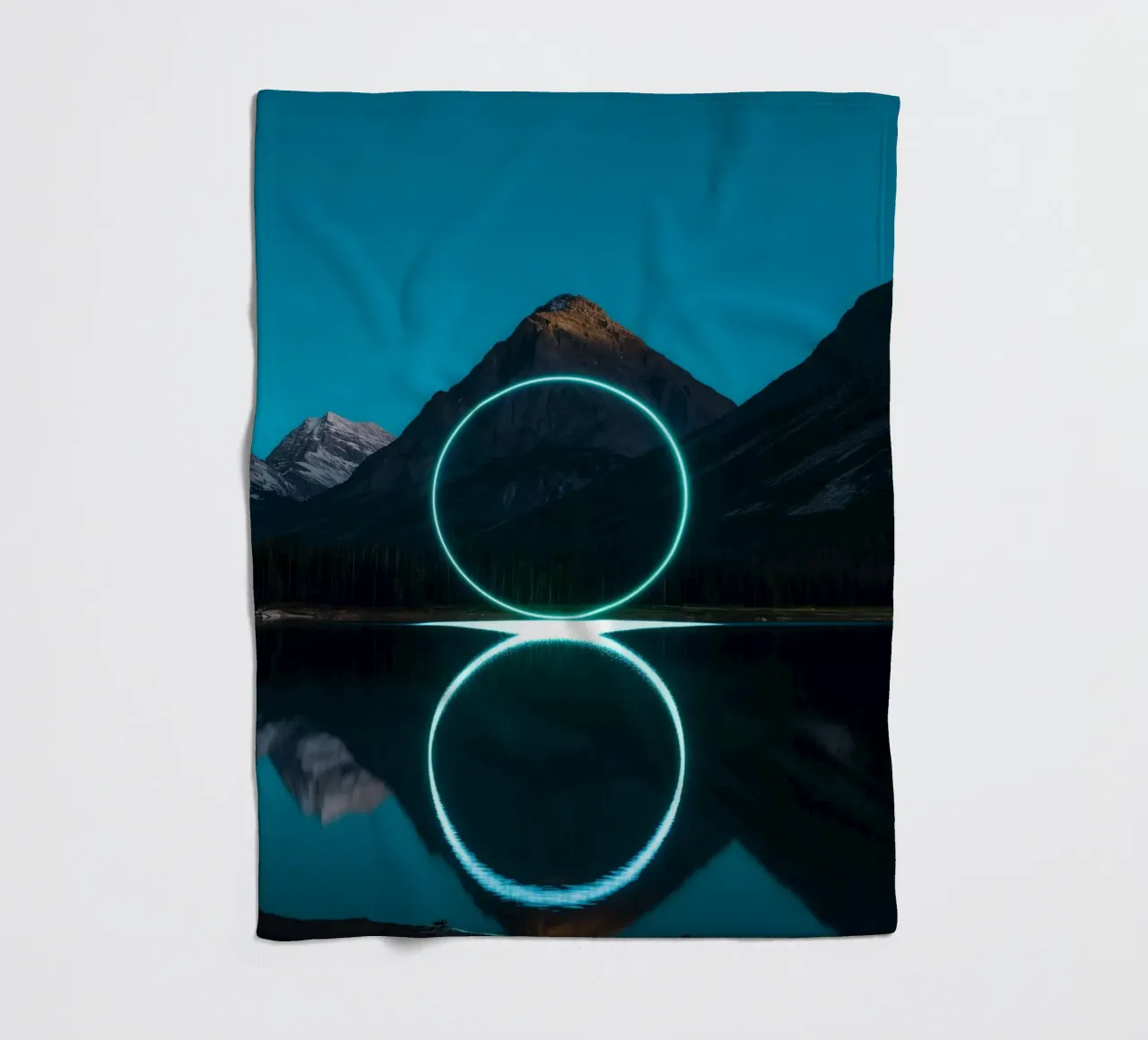 Lake reflection circles coperta in pile da LeDieg