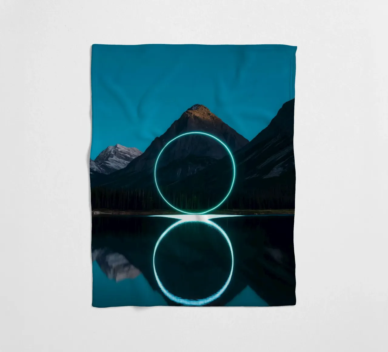 Lake reflection circles coperta in pile da LeDieg