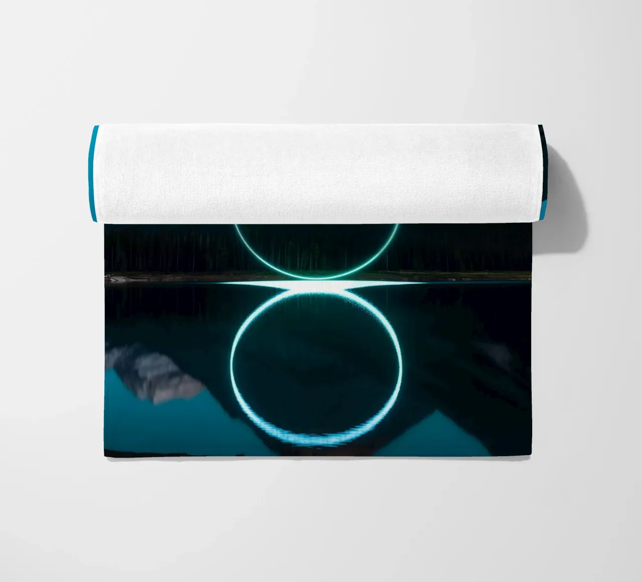 Lake reflection circles telo mare da LeDieg