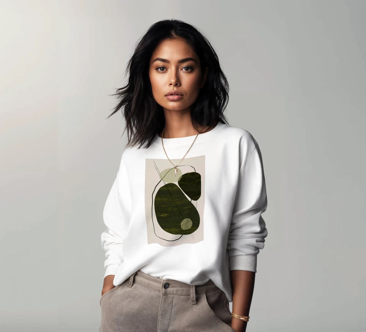 Playing Shapes No 7 sudadera de treechild