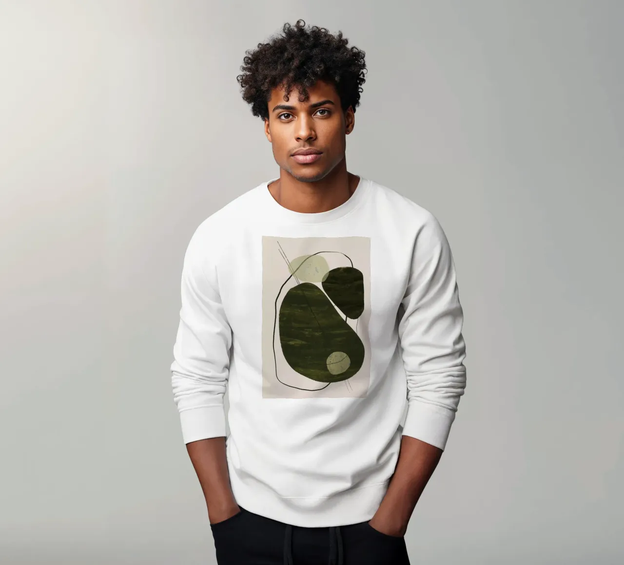 Playing Shapes No 7 felpa da treechild