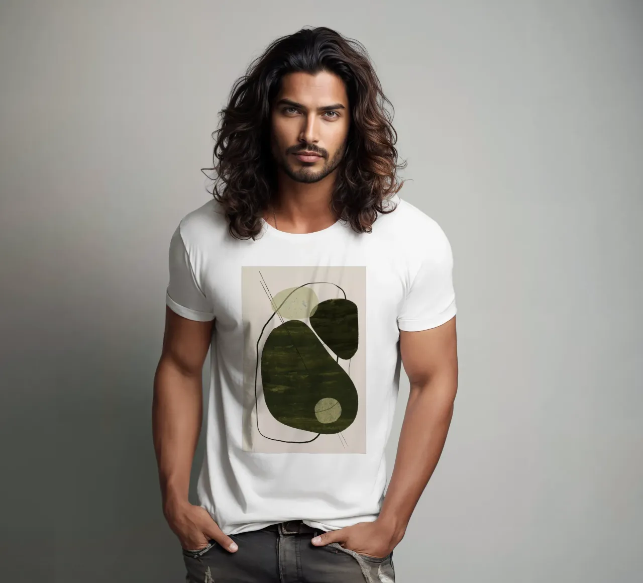 Playing Shapes No 7 t-shirt da treechild