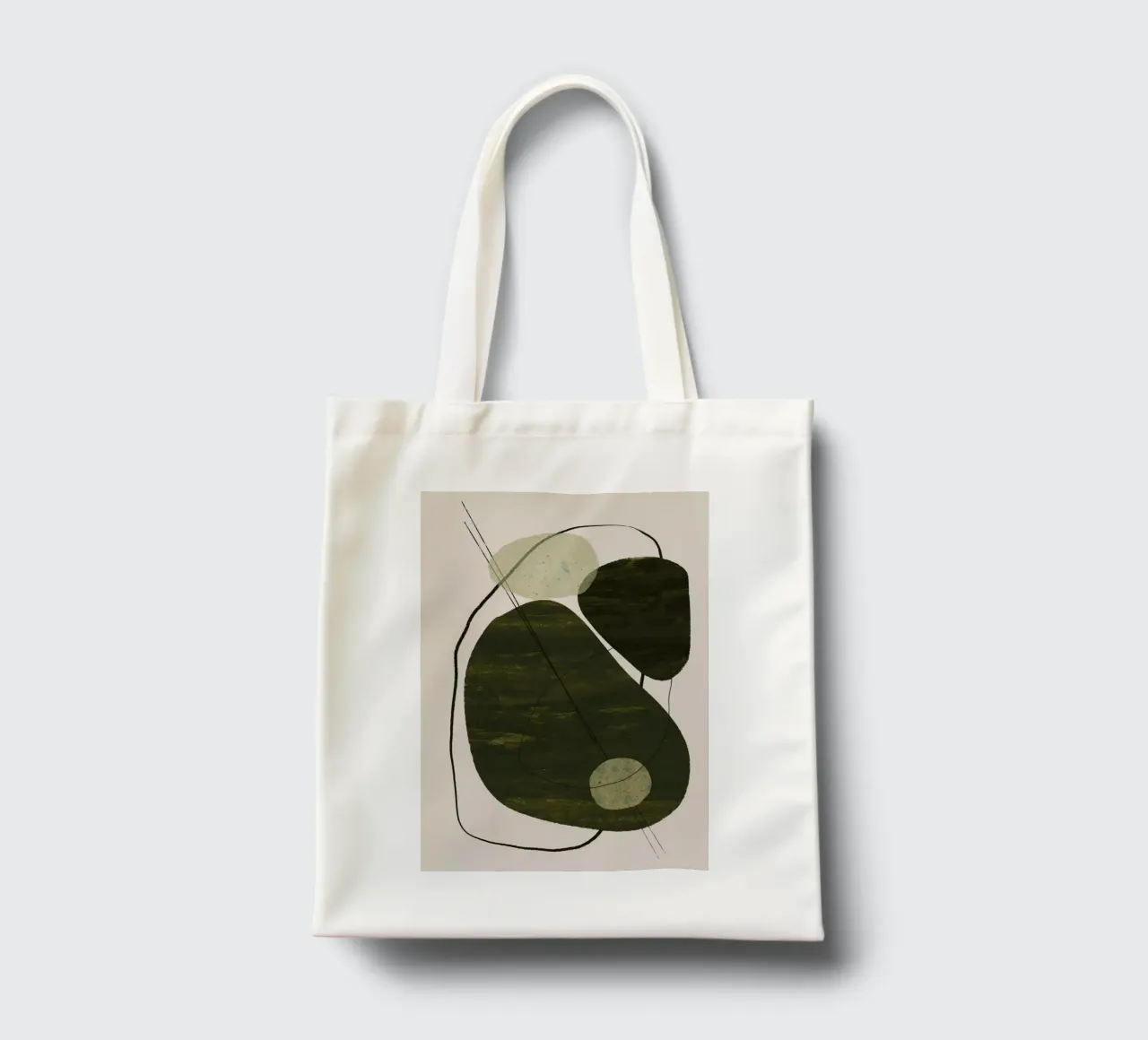 Playing Shapes No 7 borsa in juta da treechild