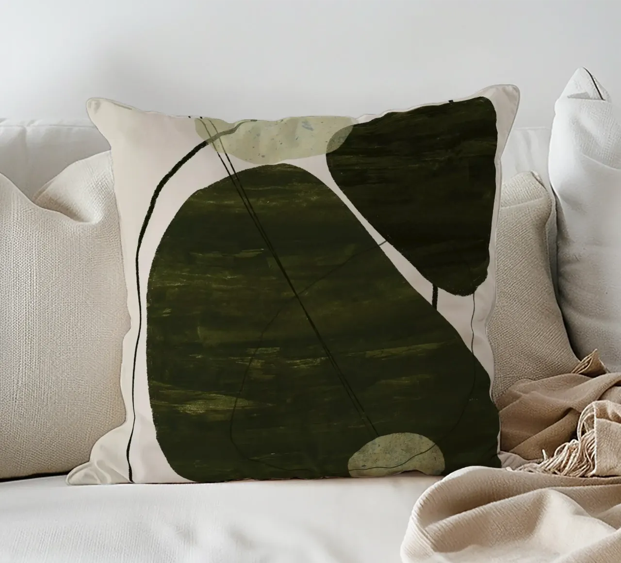 Playing Shapes No 7 cuscino da treechild