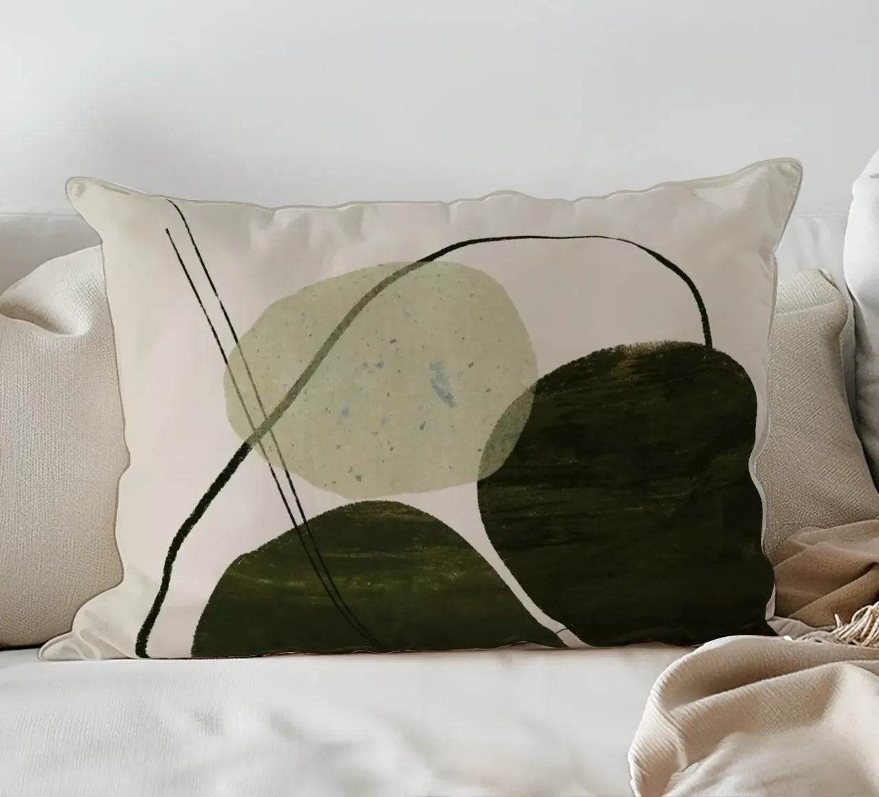 Playing Shapes No 7 cuscino da treechild