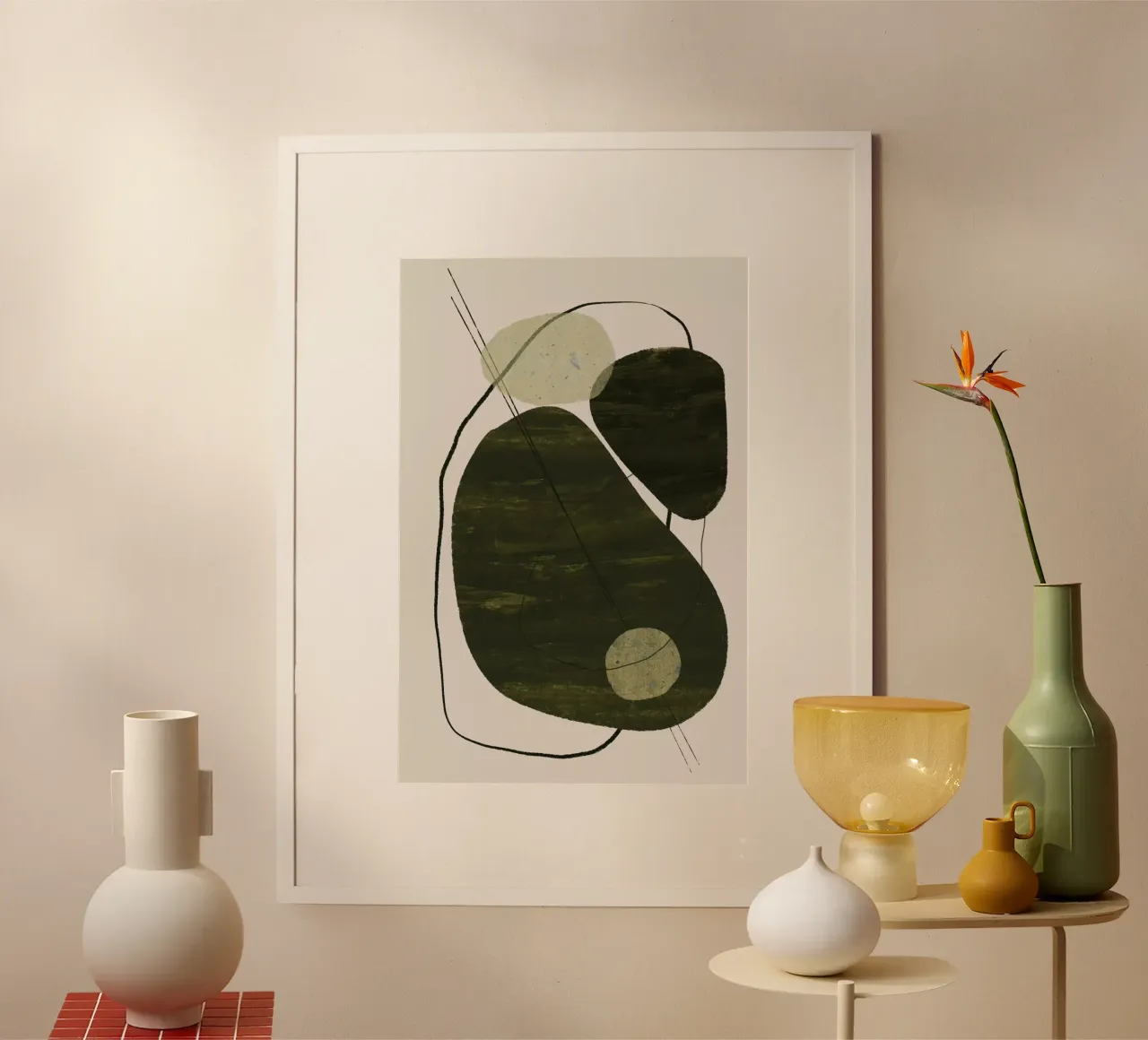 Playing Shapes No 7 carta hahnemühle da treechild