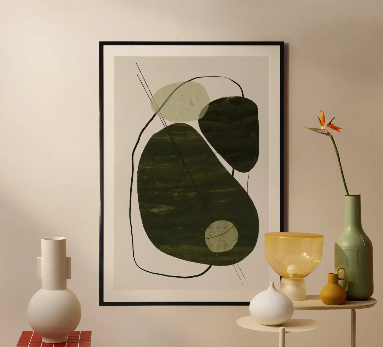 Playing Shapes No 7 carta hahnemühle da treechild