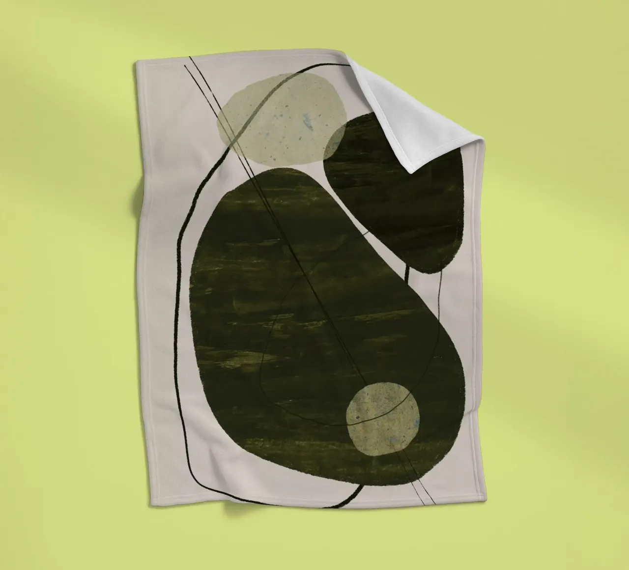 Playing Shapes No 7 coperta in pile da treechild