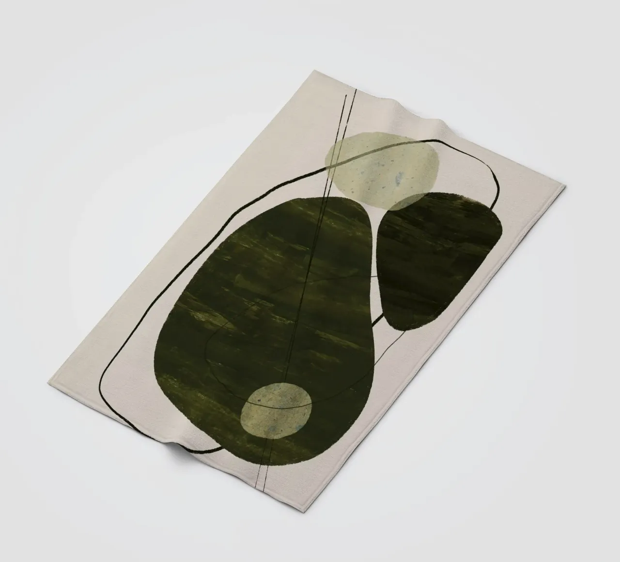 Playing Shapes No 7 coperta in pile da treechild