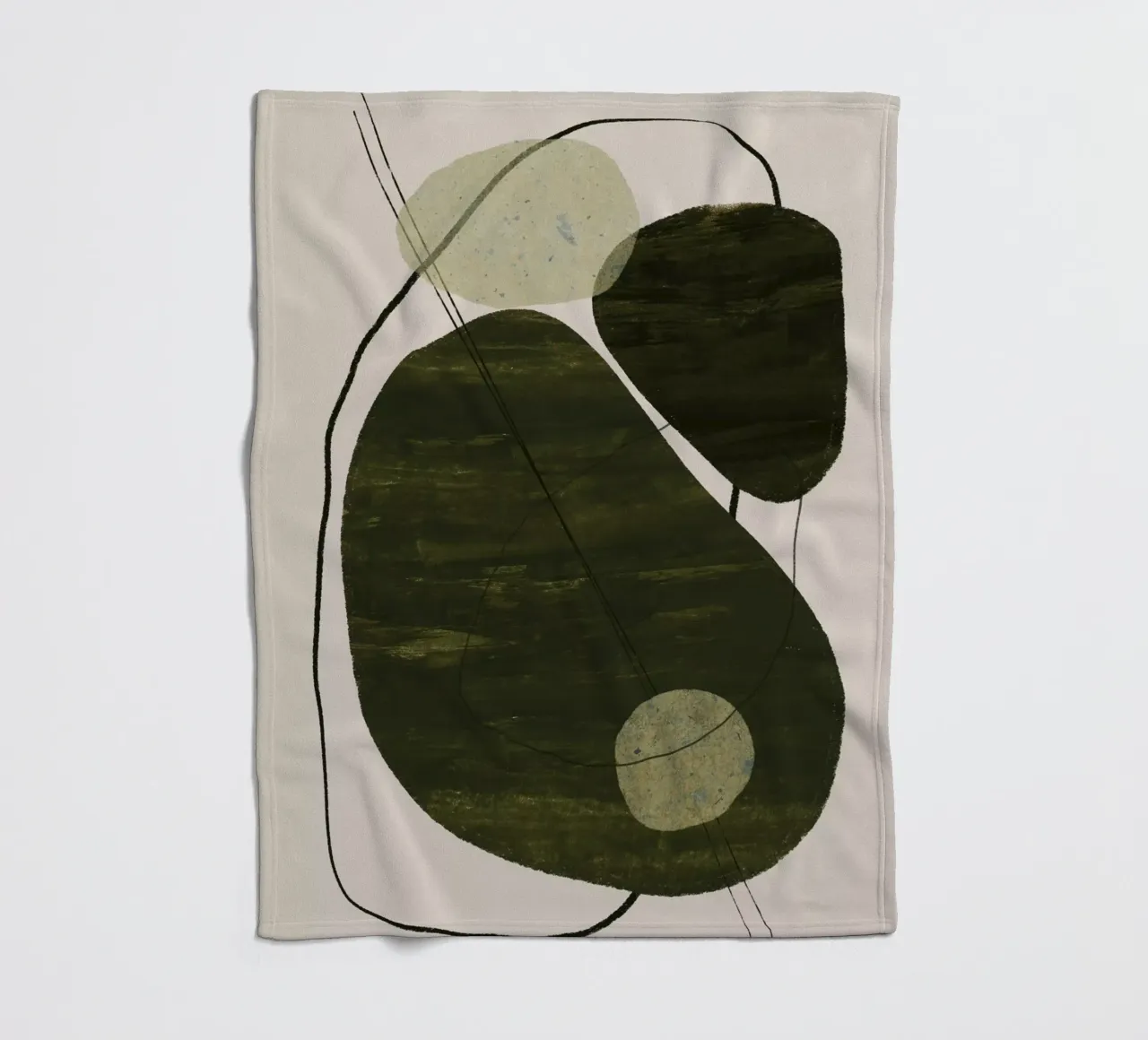 Playing Shapes No 7 coperta in pile da treechild