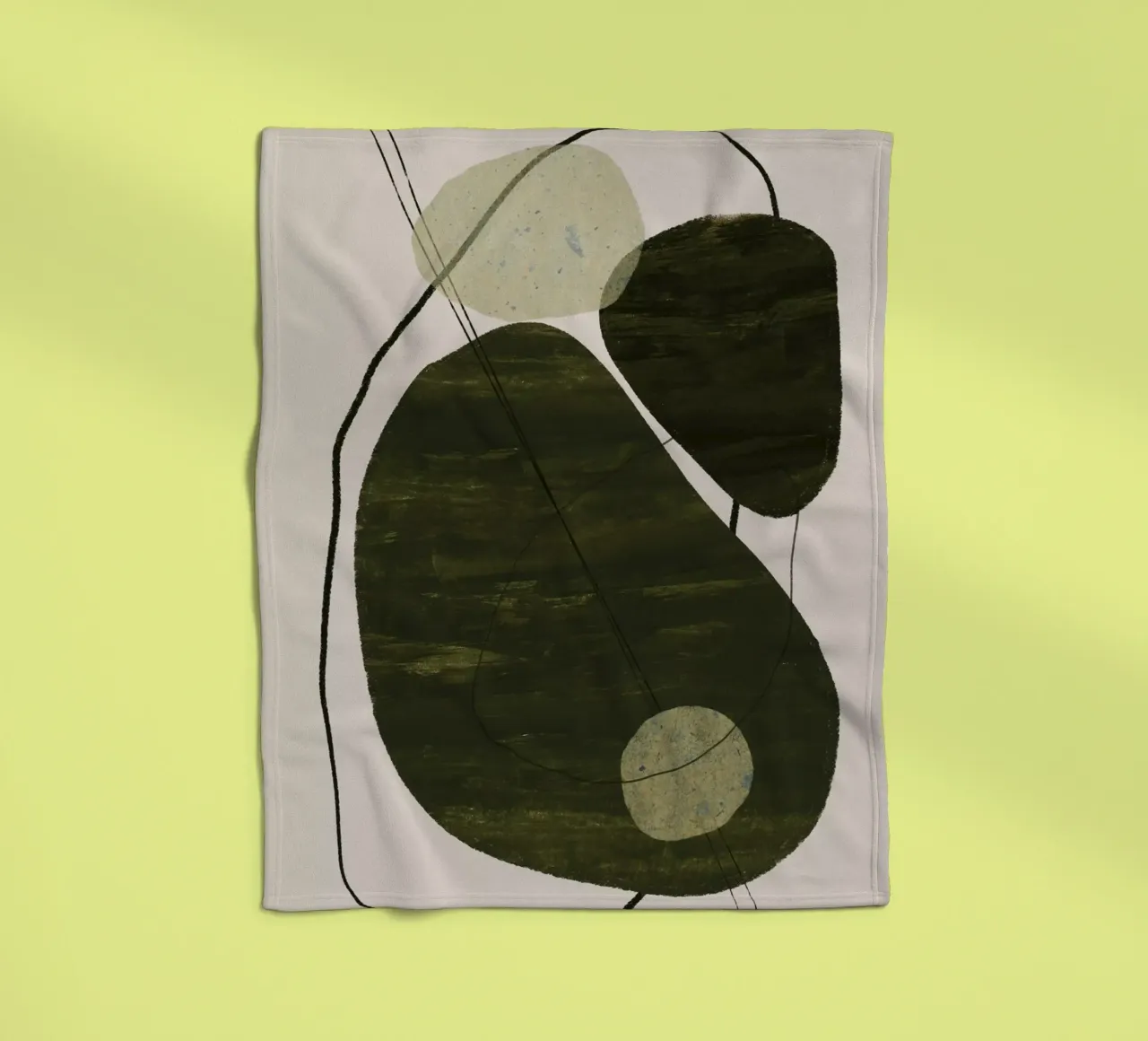 Playing Shapes No 7 coperta in pile da treechild