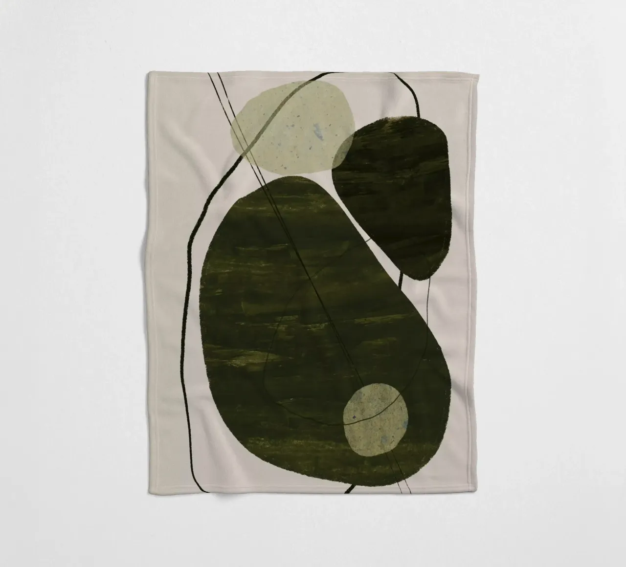 Playing Shapes No 7 coperta in pile da treechild