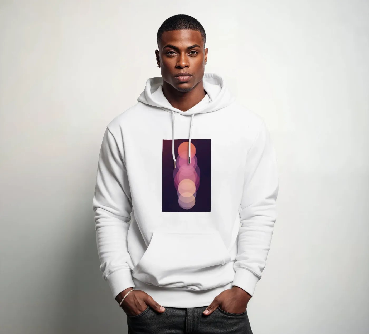 Circle sequence hoodie by LeDieg