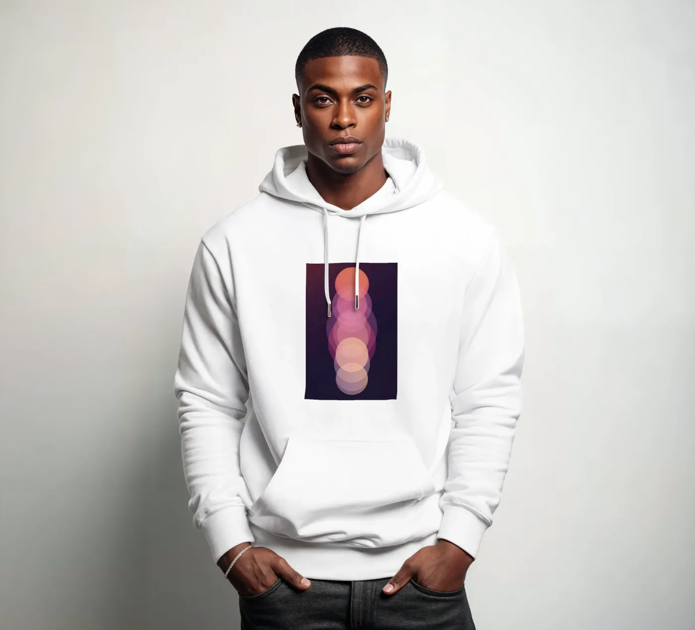 Circle sequence hoodie by LeDieg