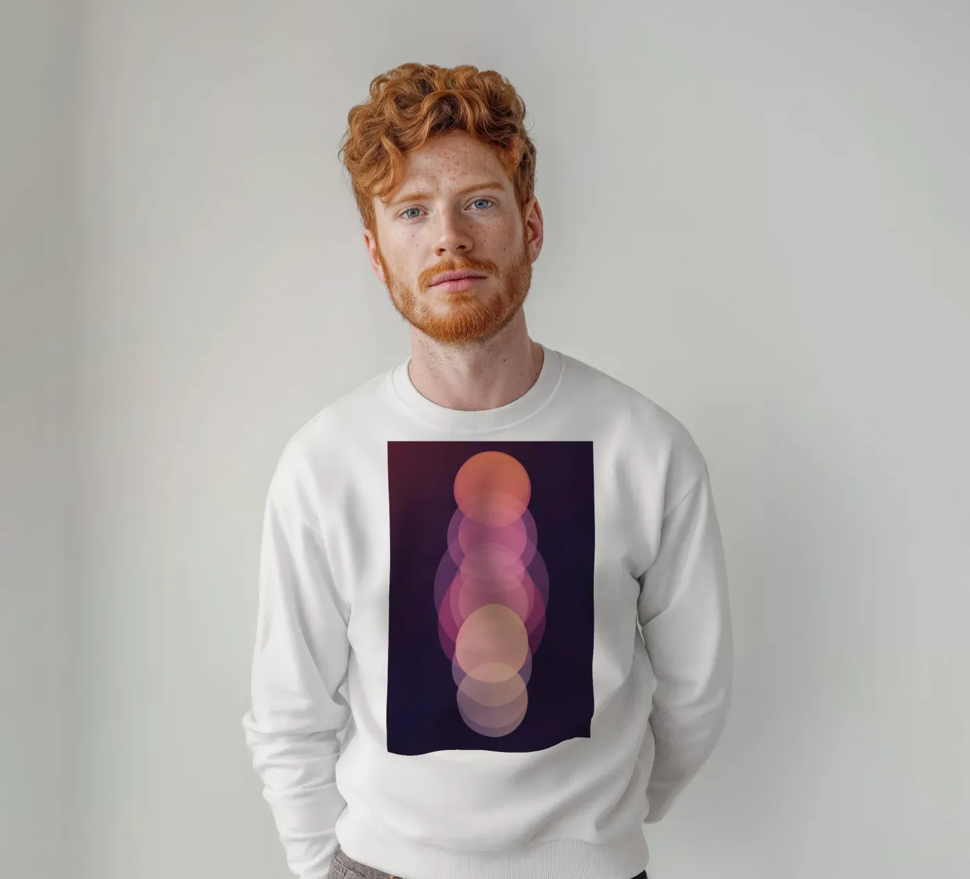Circle sequence sweatshirt van LeDieg