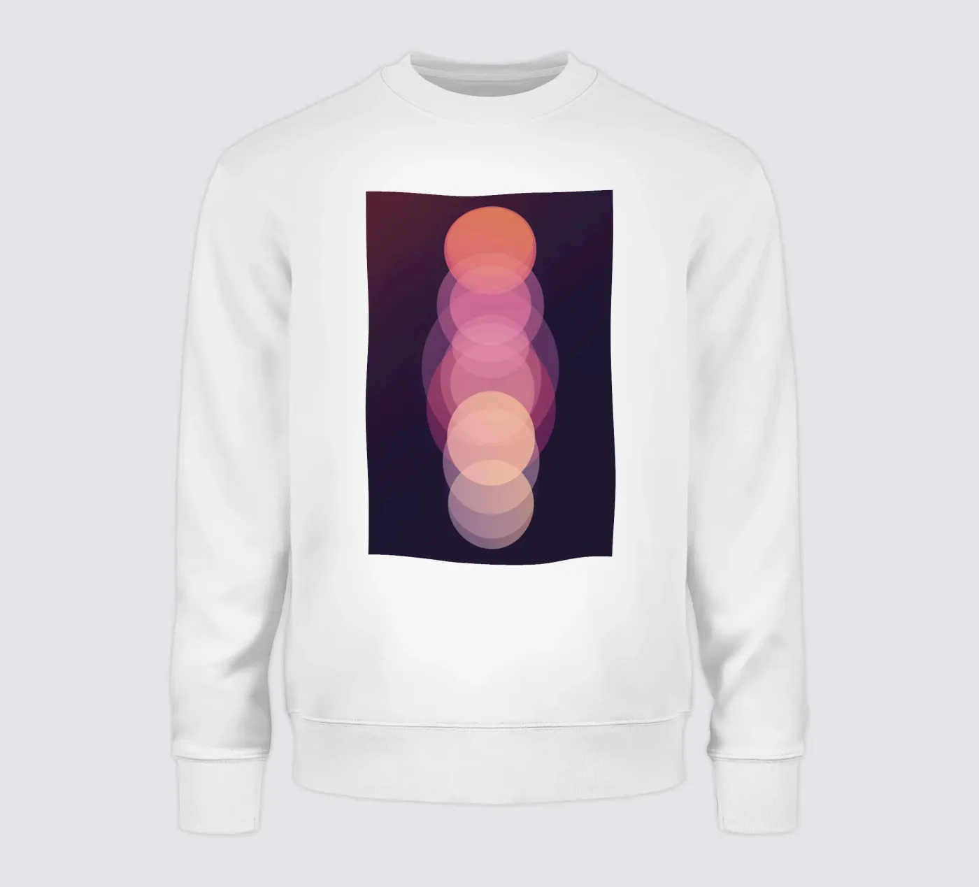 Circle sequence sweatshirt by LeDieg