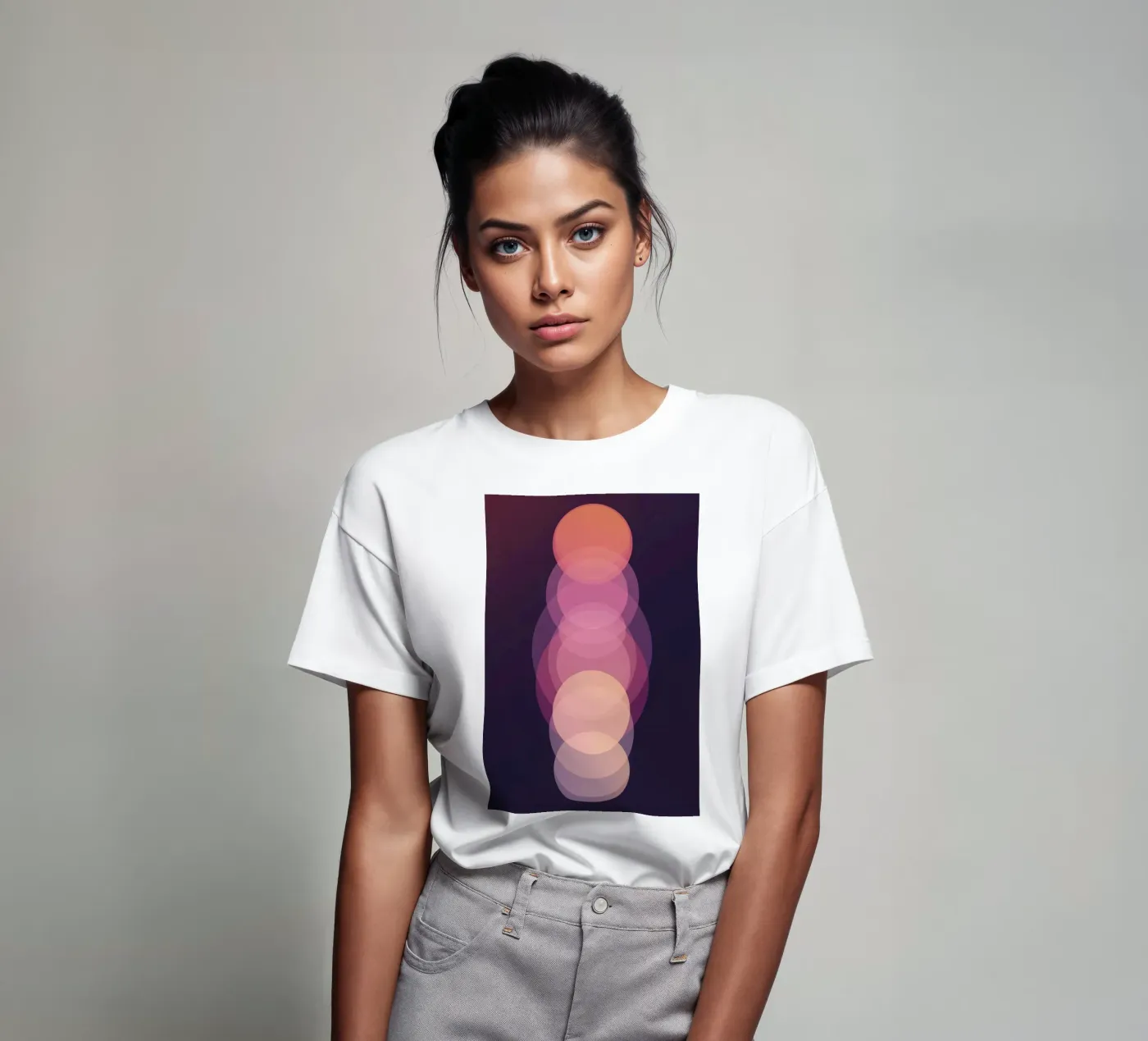 Circle sequence t-shirt by LeDieg
