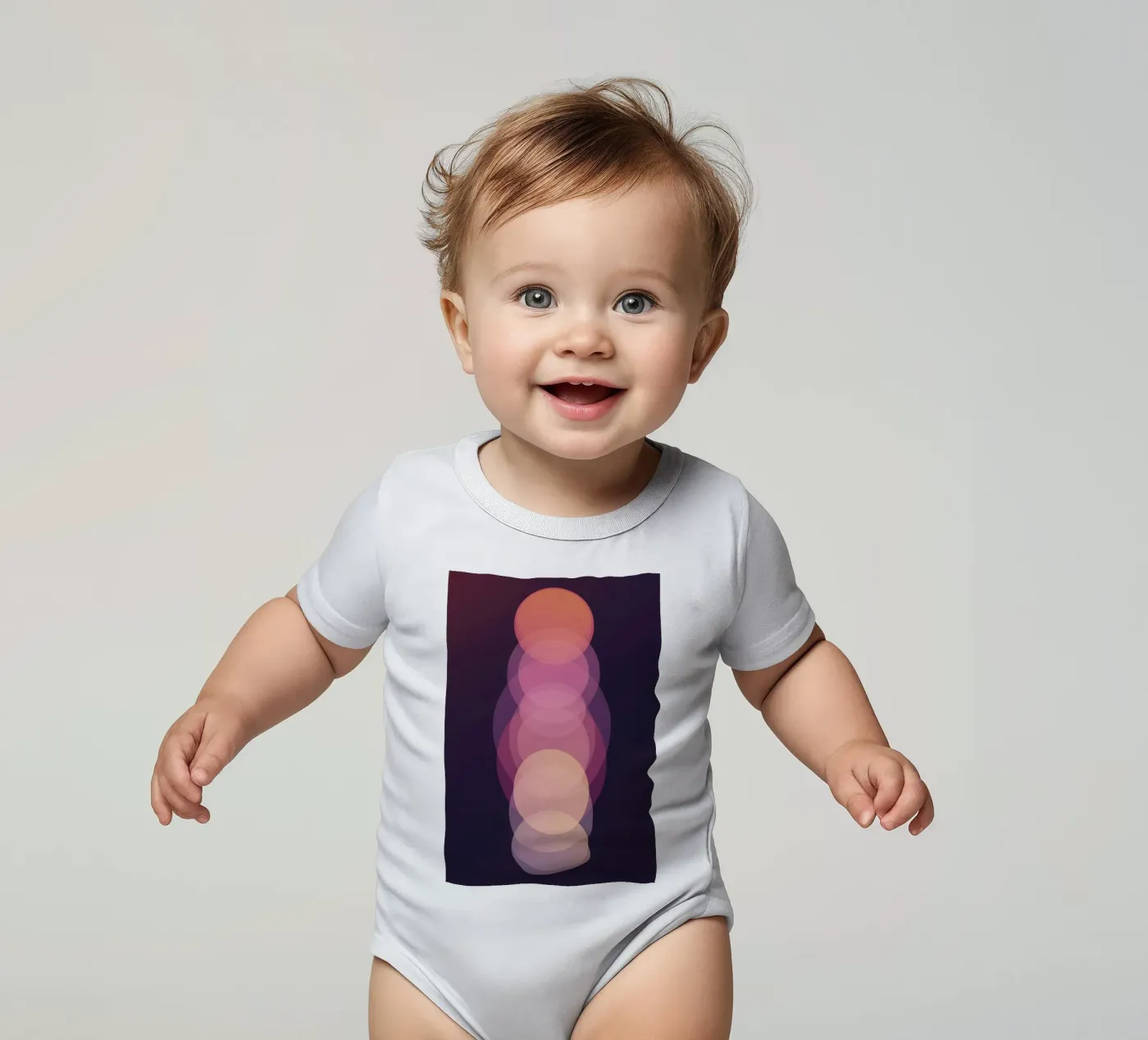 Circle sequence Kurzarm Babybody von LeDieg