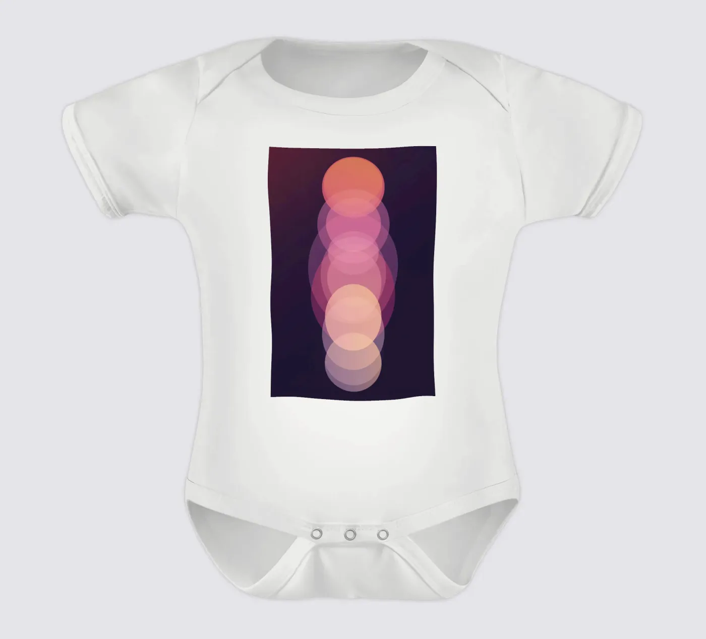 Circle sequence Kurzarm Babybody von LeDieg
