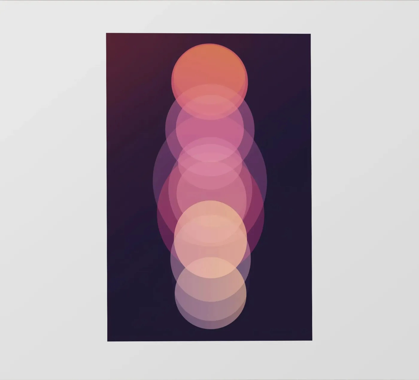 Circle sequence telo in pvc da LeDieg
