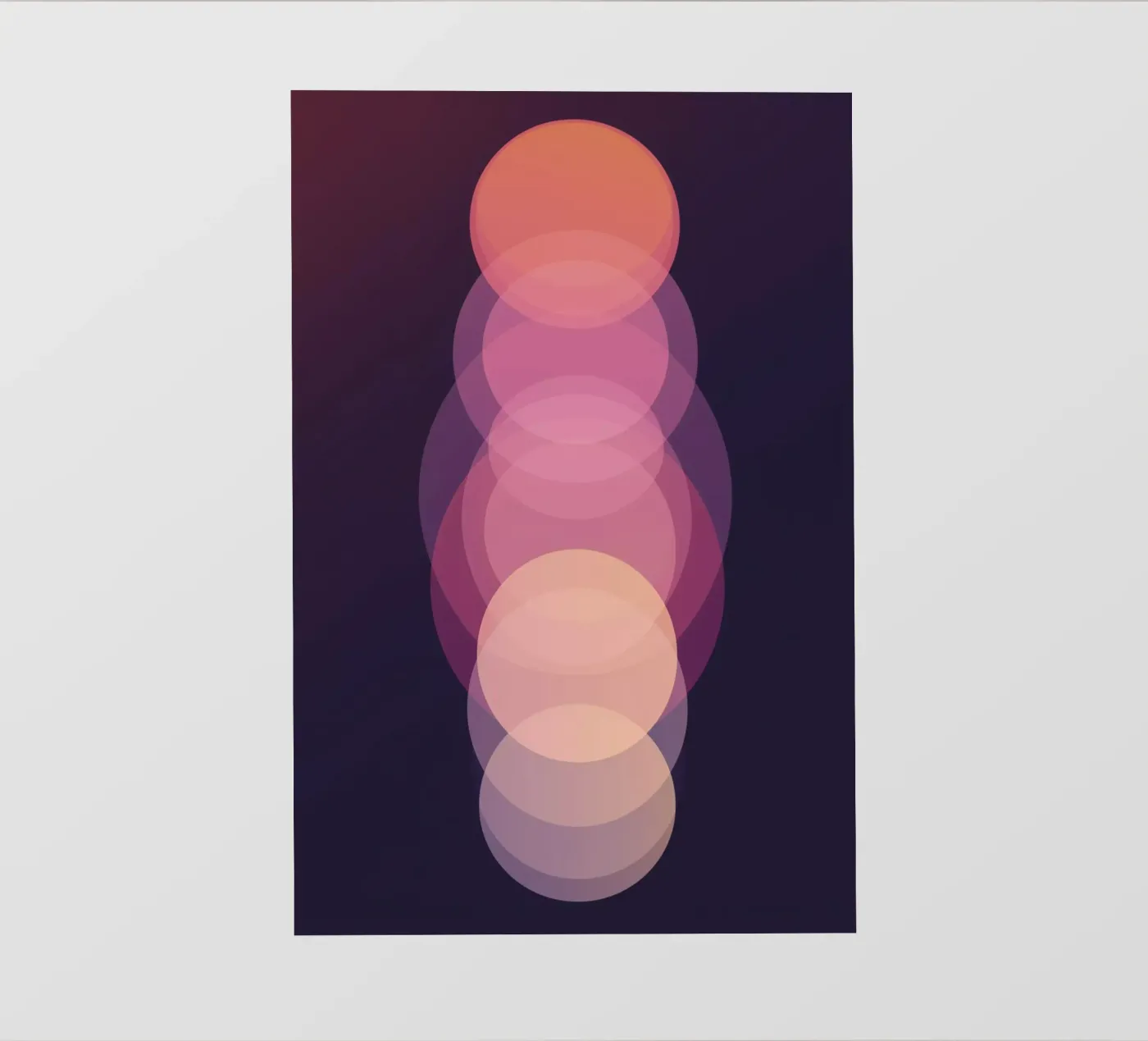 Circle sequence pvc cover by LeDieg