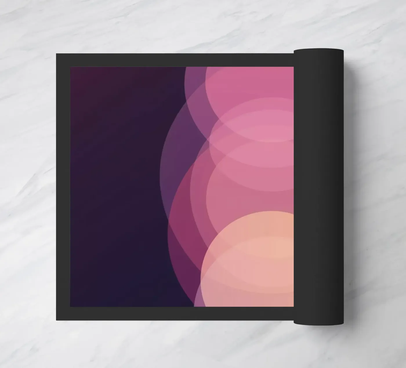 Circle sequence paillasson de LeDieg