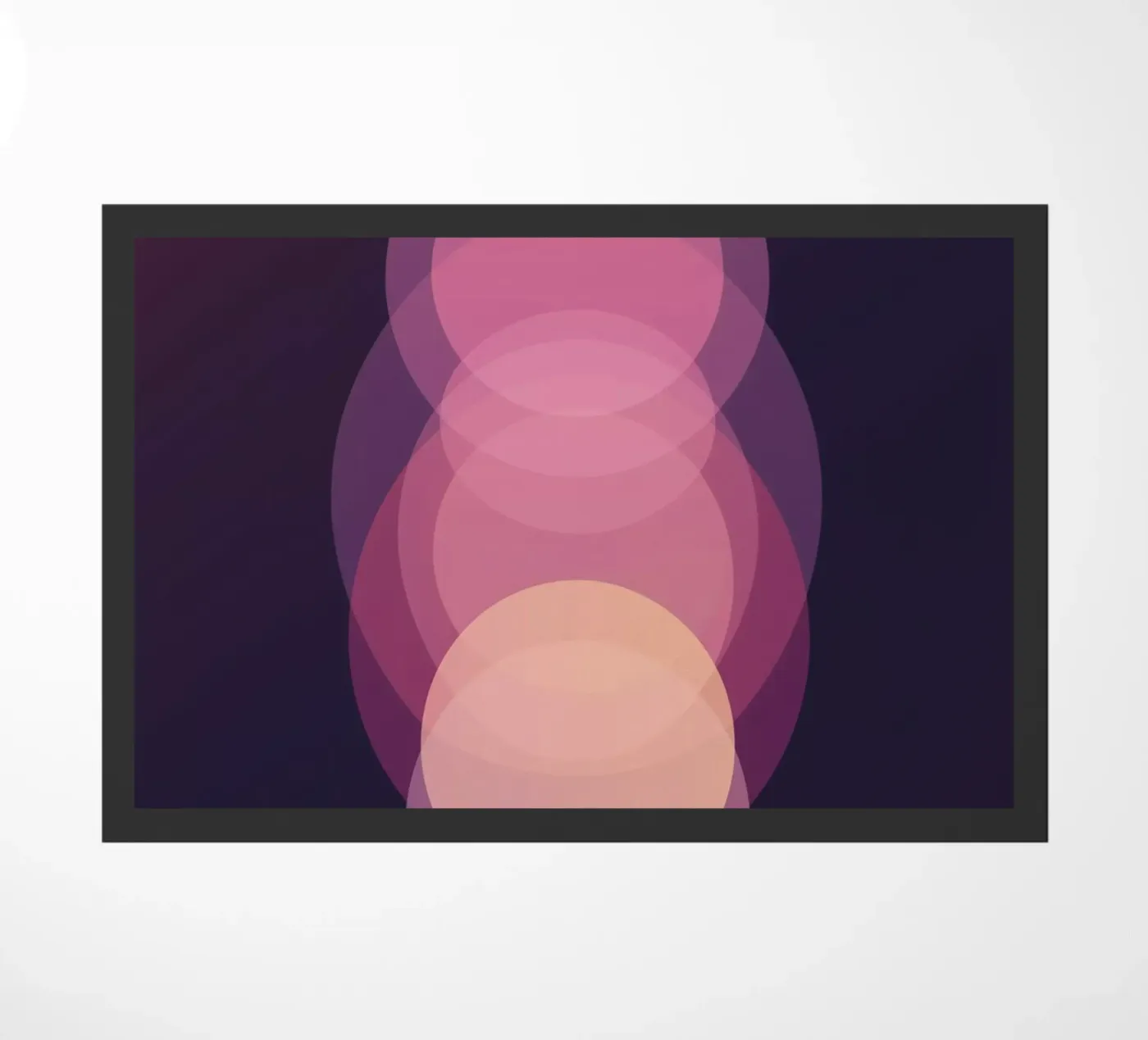 Circle sequence paillasson de LeDieg