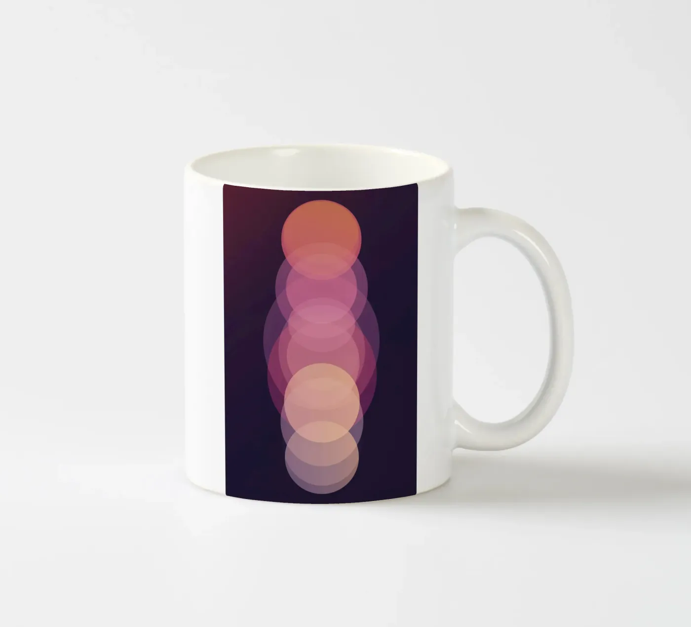 Circle sequence ceramic mug by LeDieg