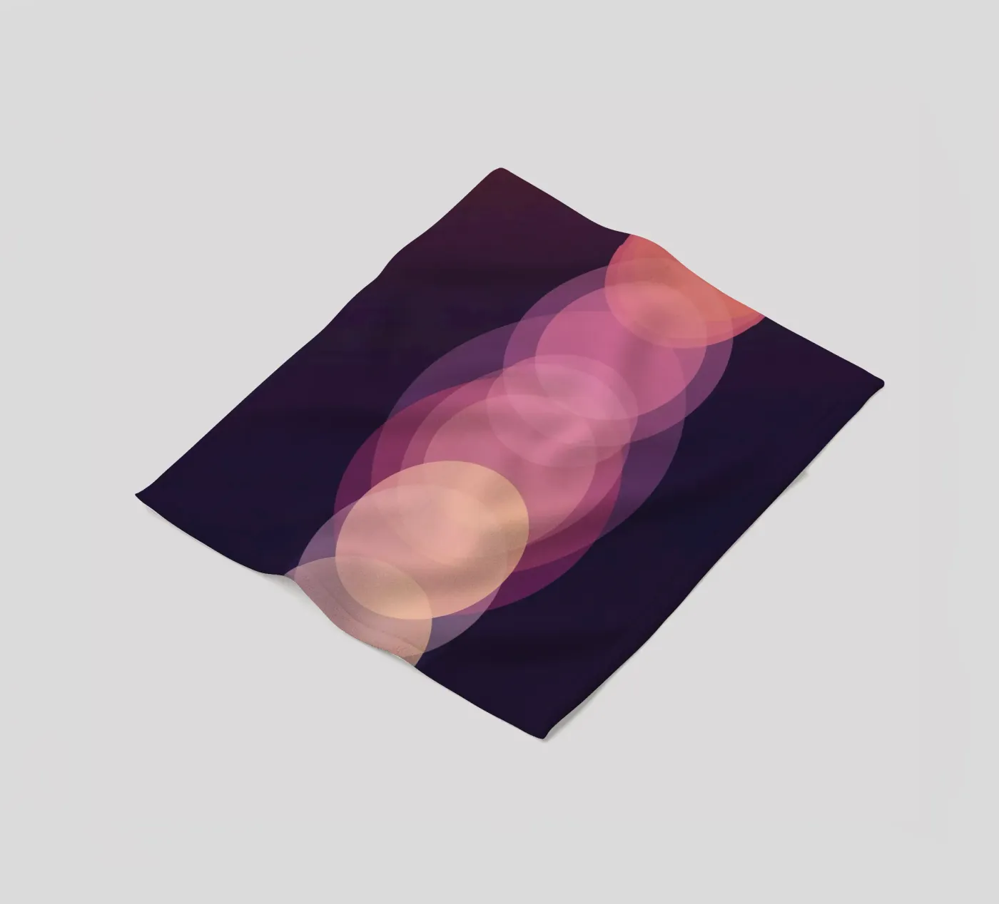 Circle sequence fleecedeken van LeDieg