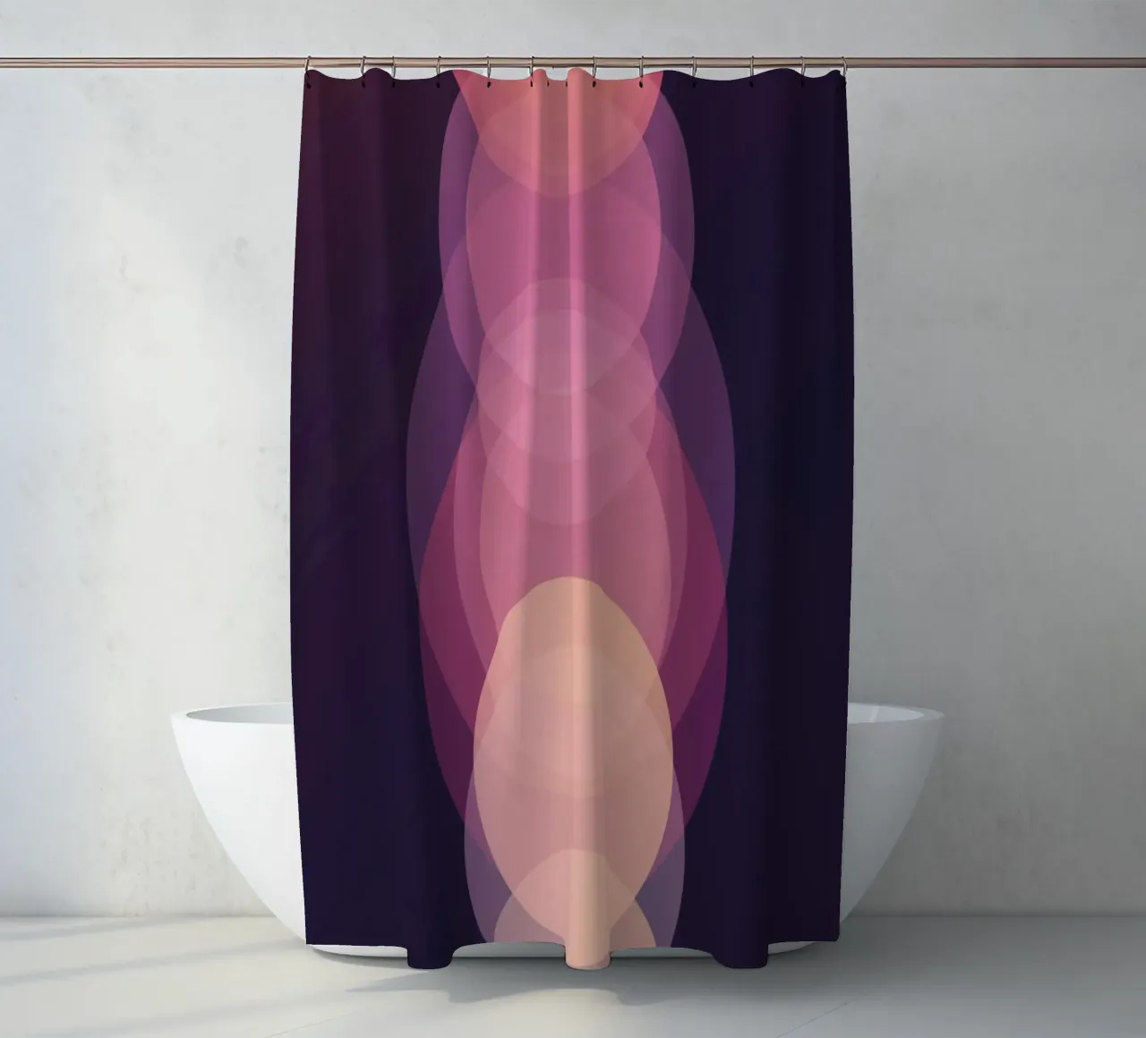 Circle sequence tenda da doccia da LeDieg