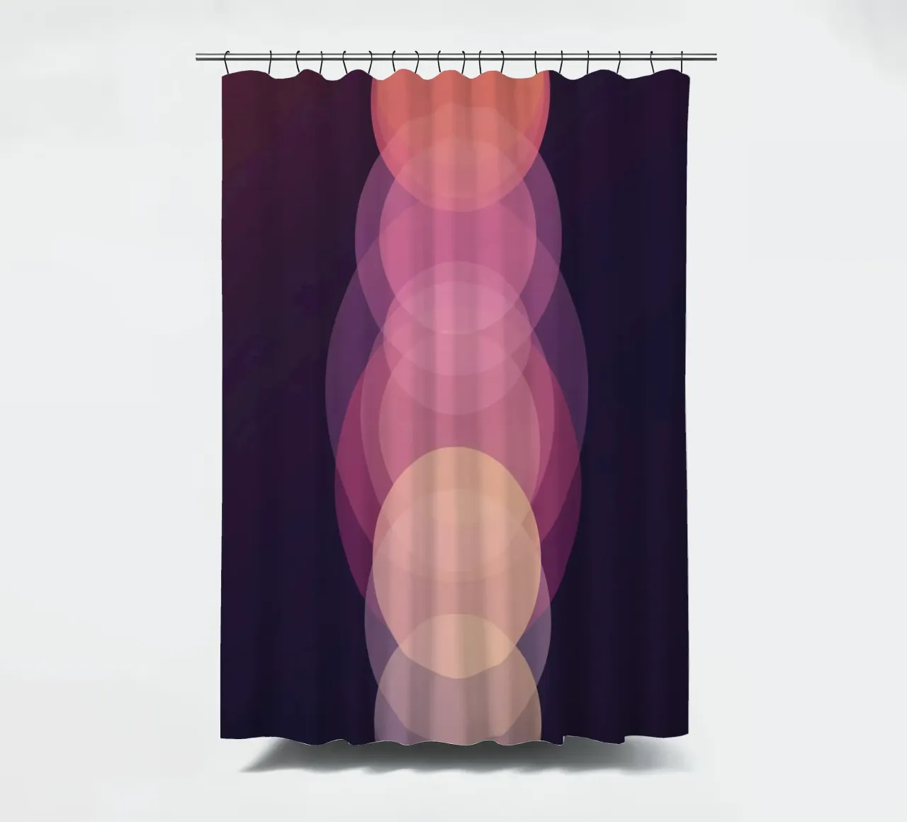 Circle sequence tenda da doccia da LeDieg