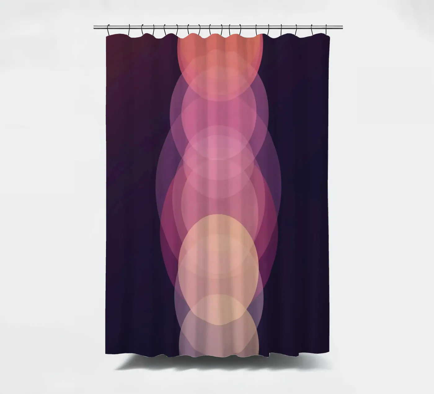 Circle sequence Duschvorhang von LeDieg