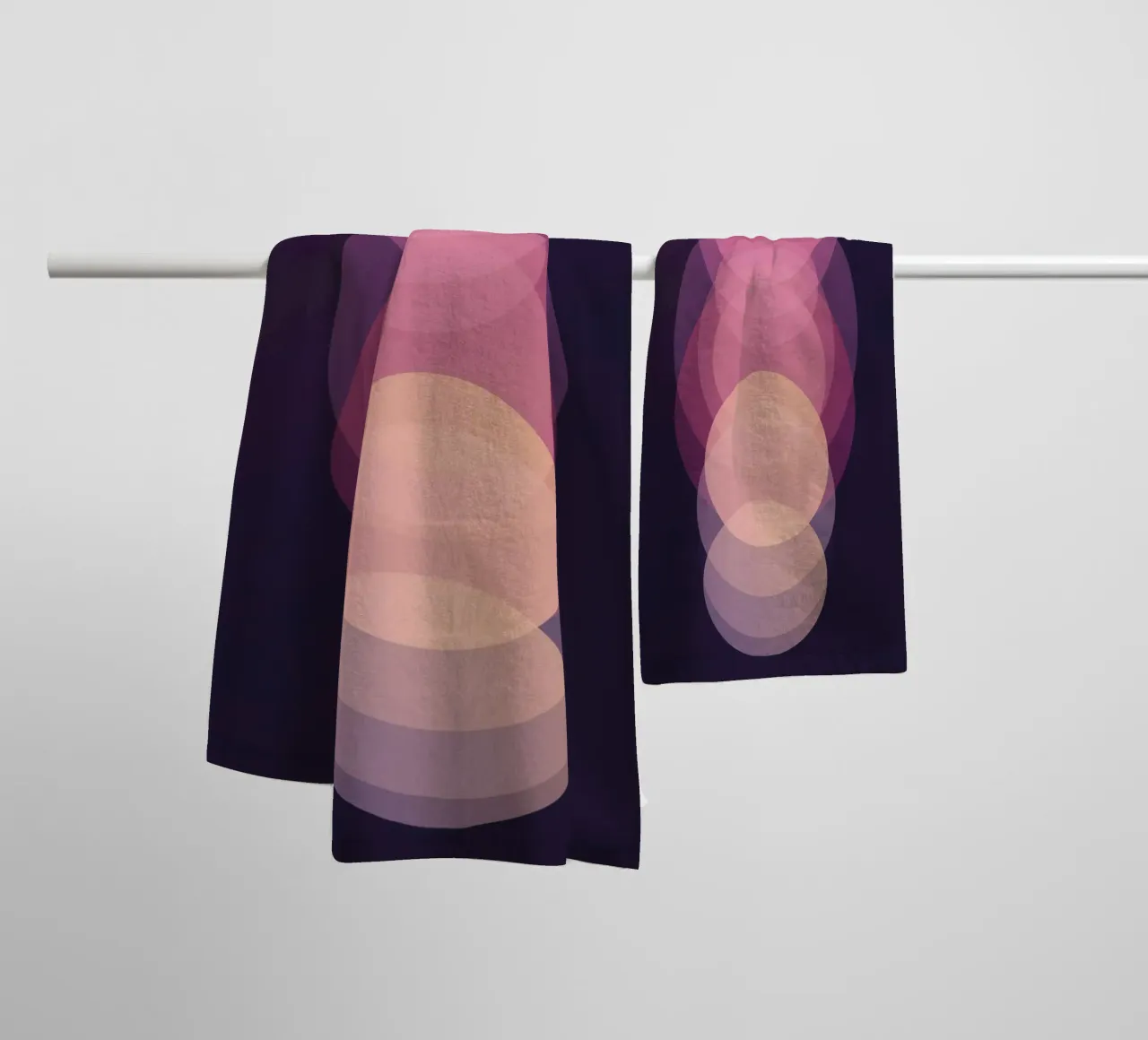 Circle sequence asciugamano da bagno da LeDieg