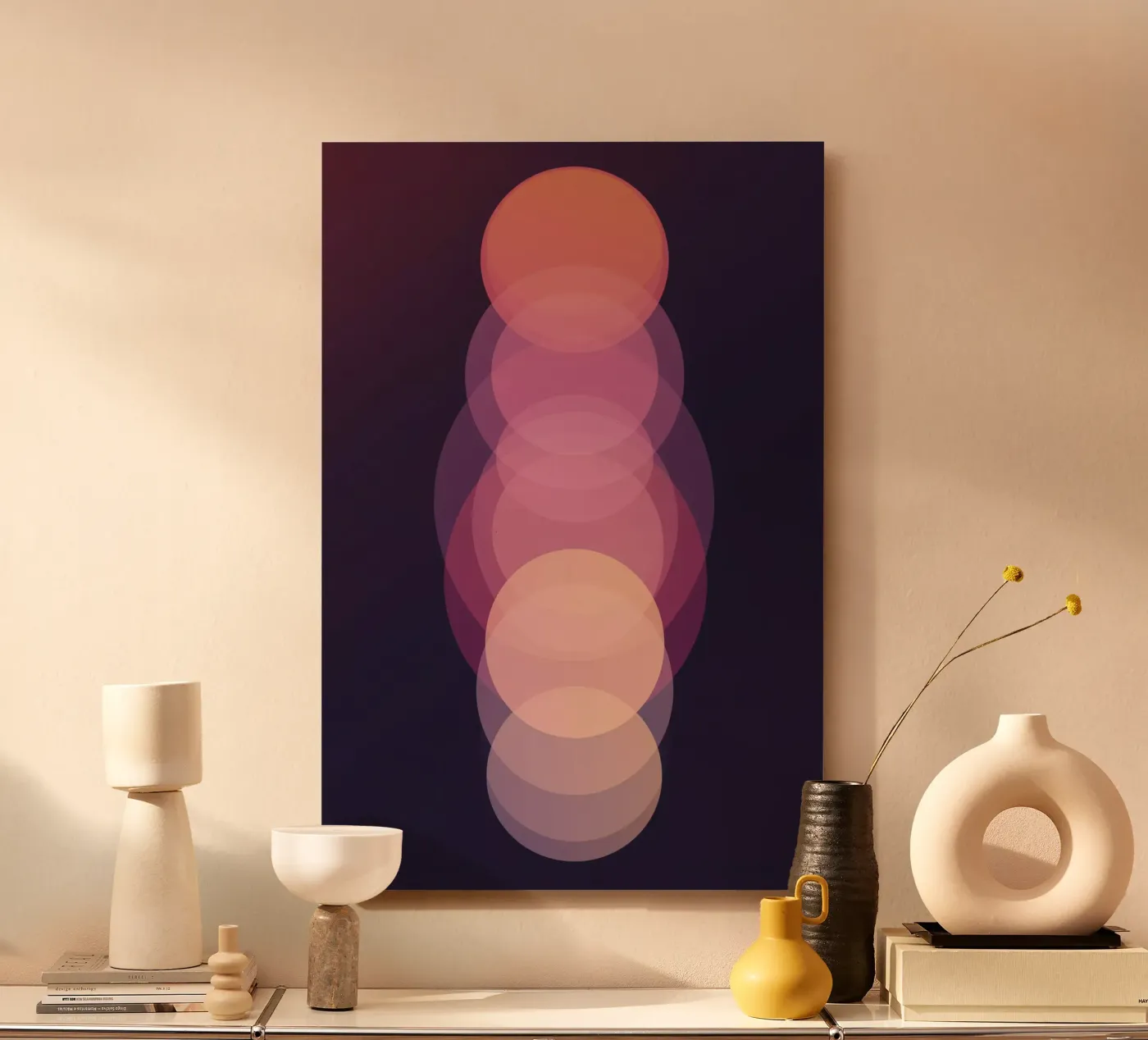 Circle sequence alluminio dibond da LeDieg