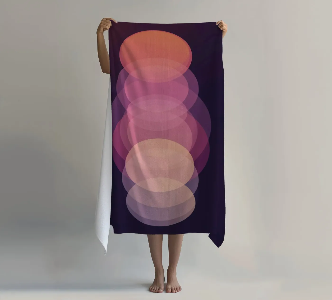 Circle sequence strandhanddoek van LeDieg