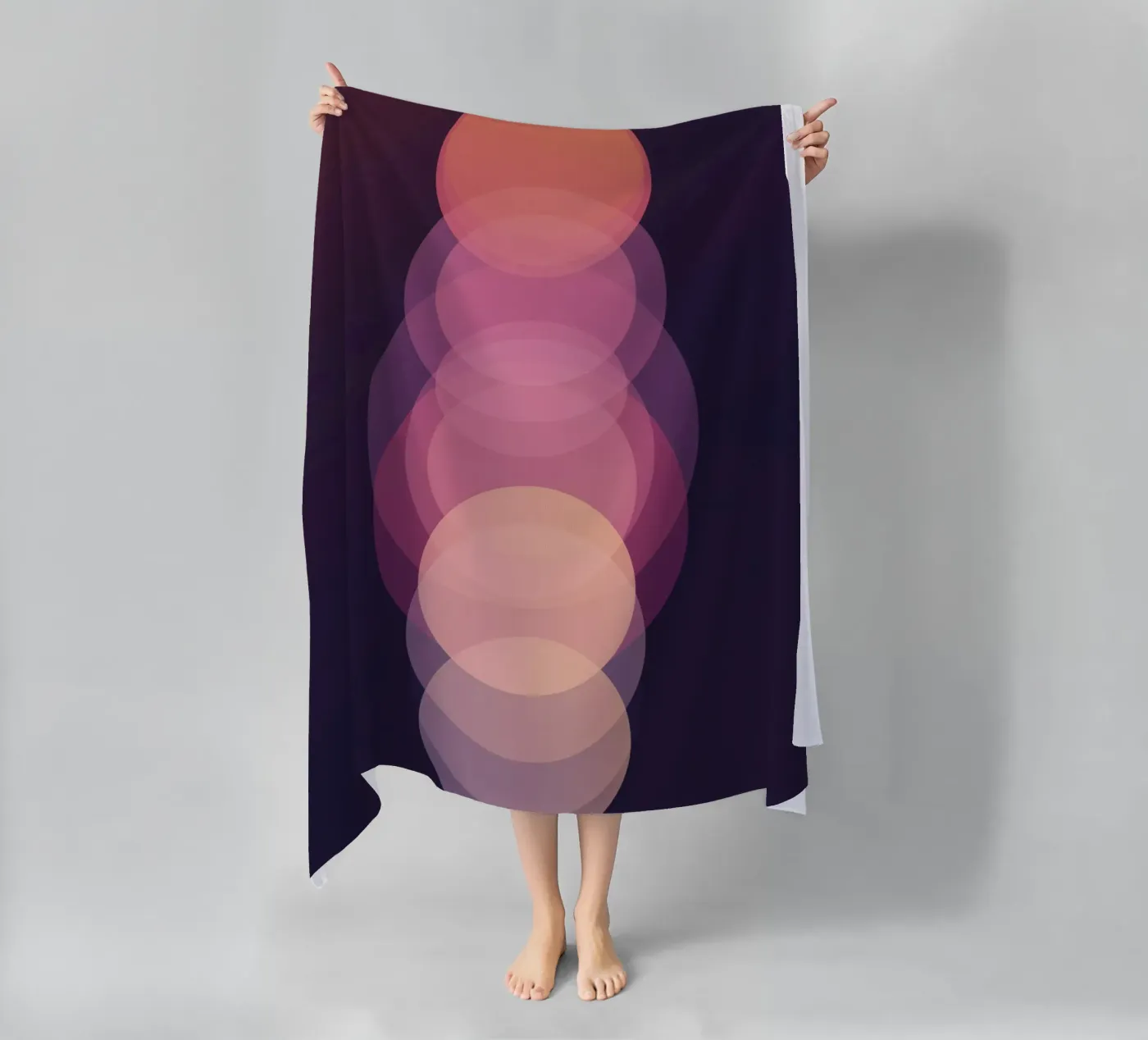 Circle sequence strandhanddoek van LeDieg