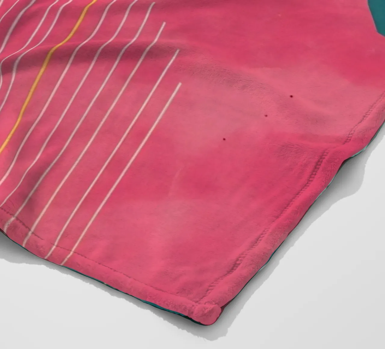 Composizione geometrica astratta con forme e linee coperta in pile da DesignDoodle