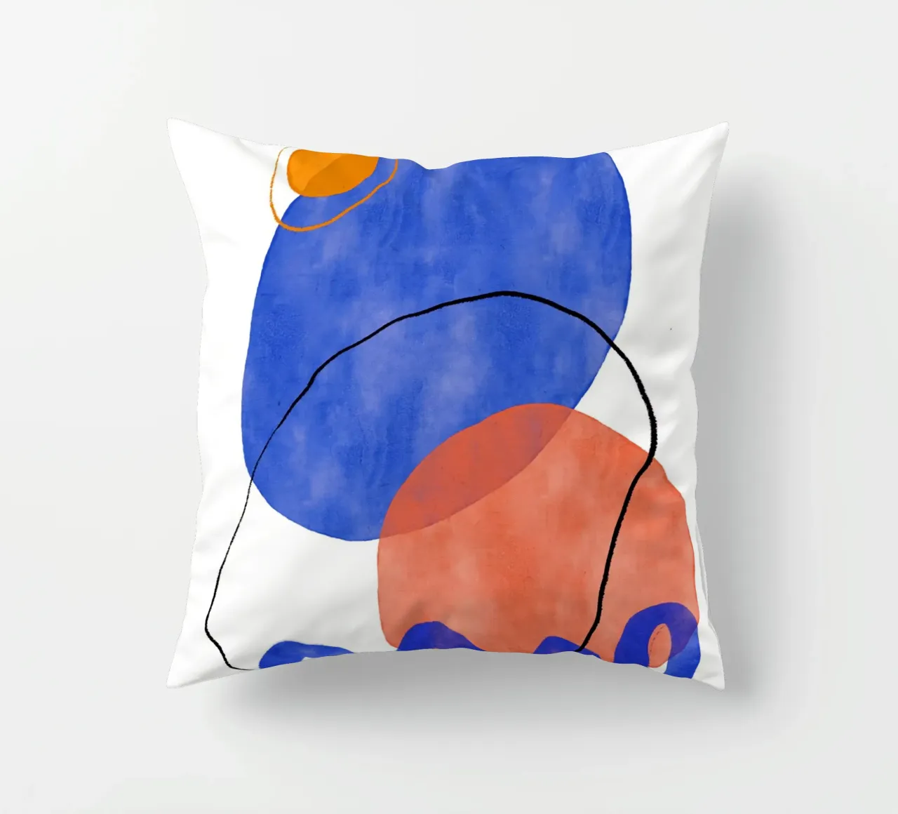 Playing Shapes No 6 cuscino da treechild